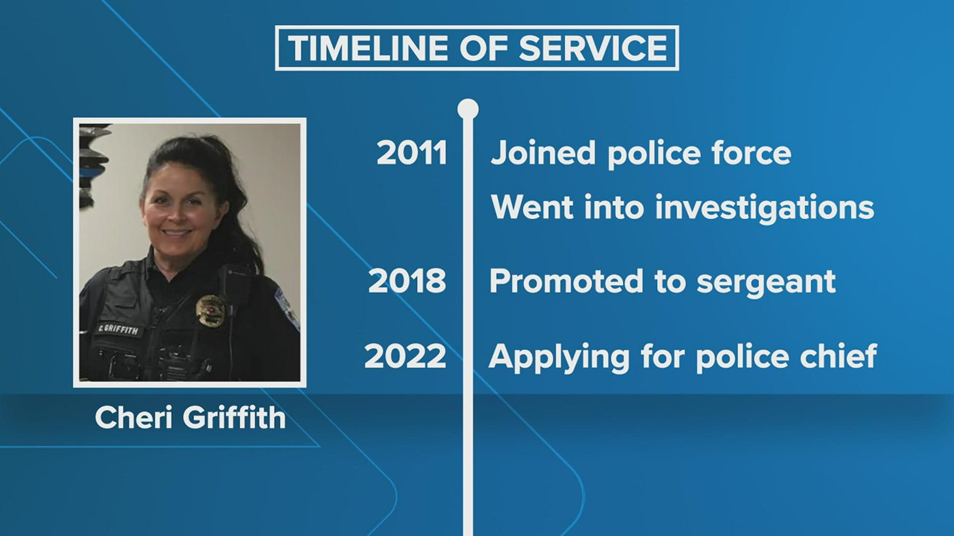 Sergeant Cheri Griffith could become the department’s new police chief. If this happens, Griffith would be the first female police chief in Southeast Texas.