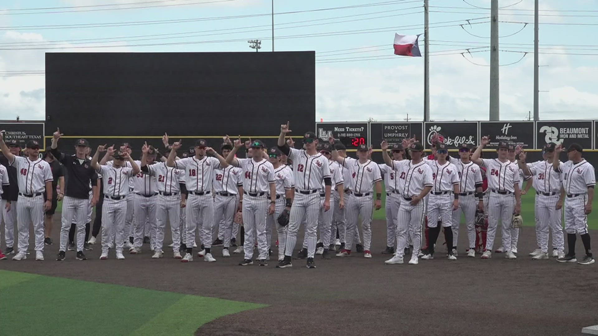 Old Southland rival SFA came to Vincent-Beck Stadium in a makeup rainout game on Wednesday afternoon, Lamar had 13 hits in the 7-2 victory.