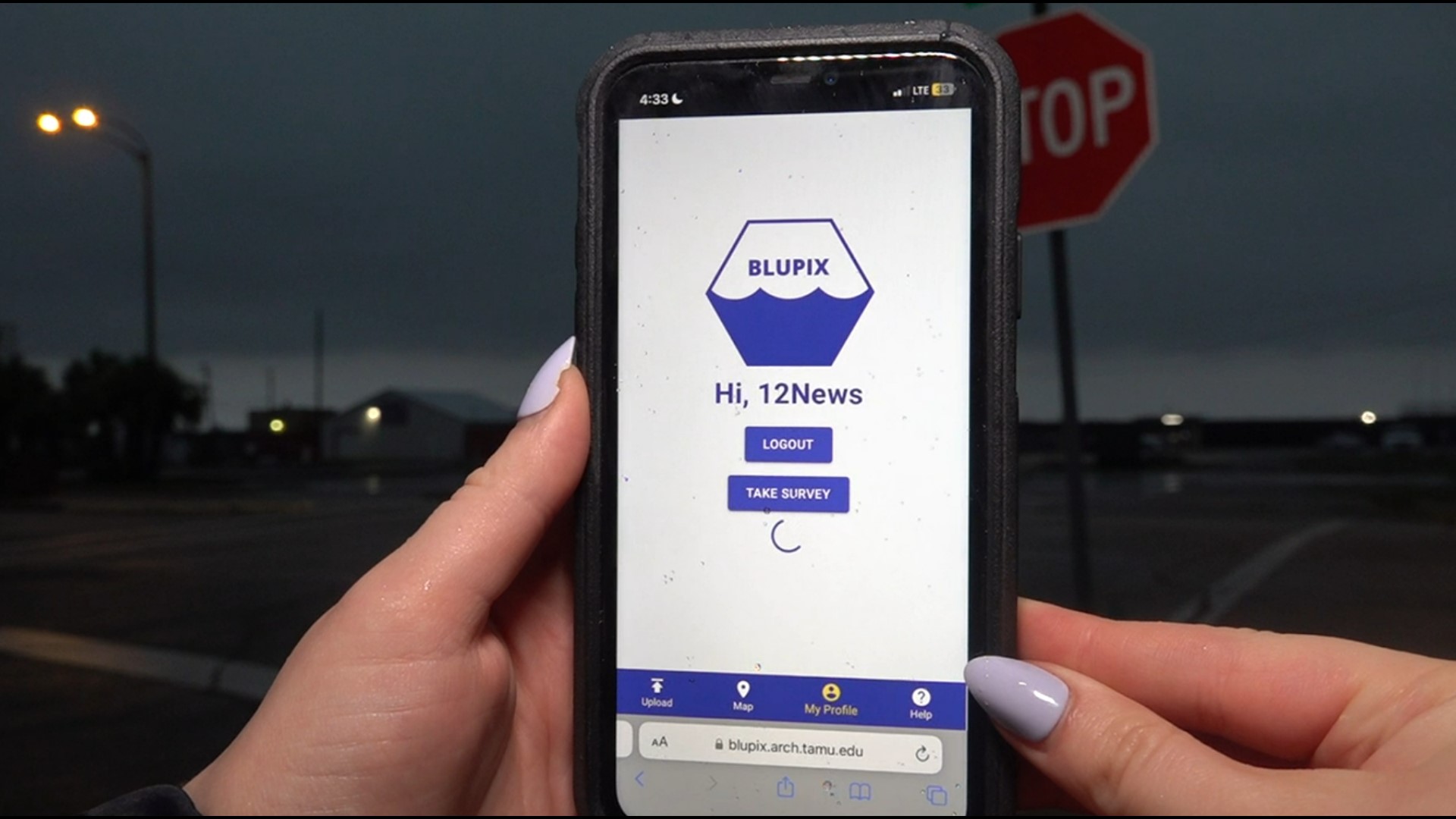 The app "Blupix" will help provide precise, real-time information about flood levels to residents and first responders in the City of Orange.