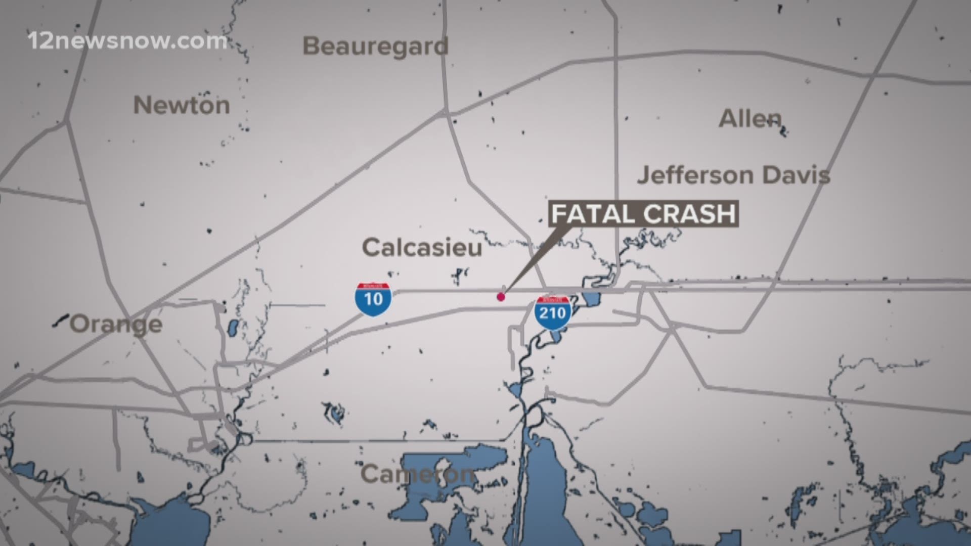 A 76-year-old man traveling the wrong way on I-10 caused one fatality near Vinton, LA on Jan. 15.