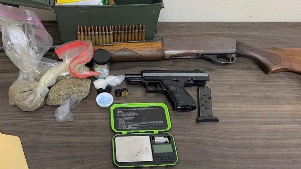 Drugs and gun seized after search warrant in Beaumont