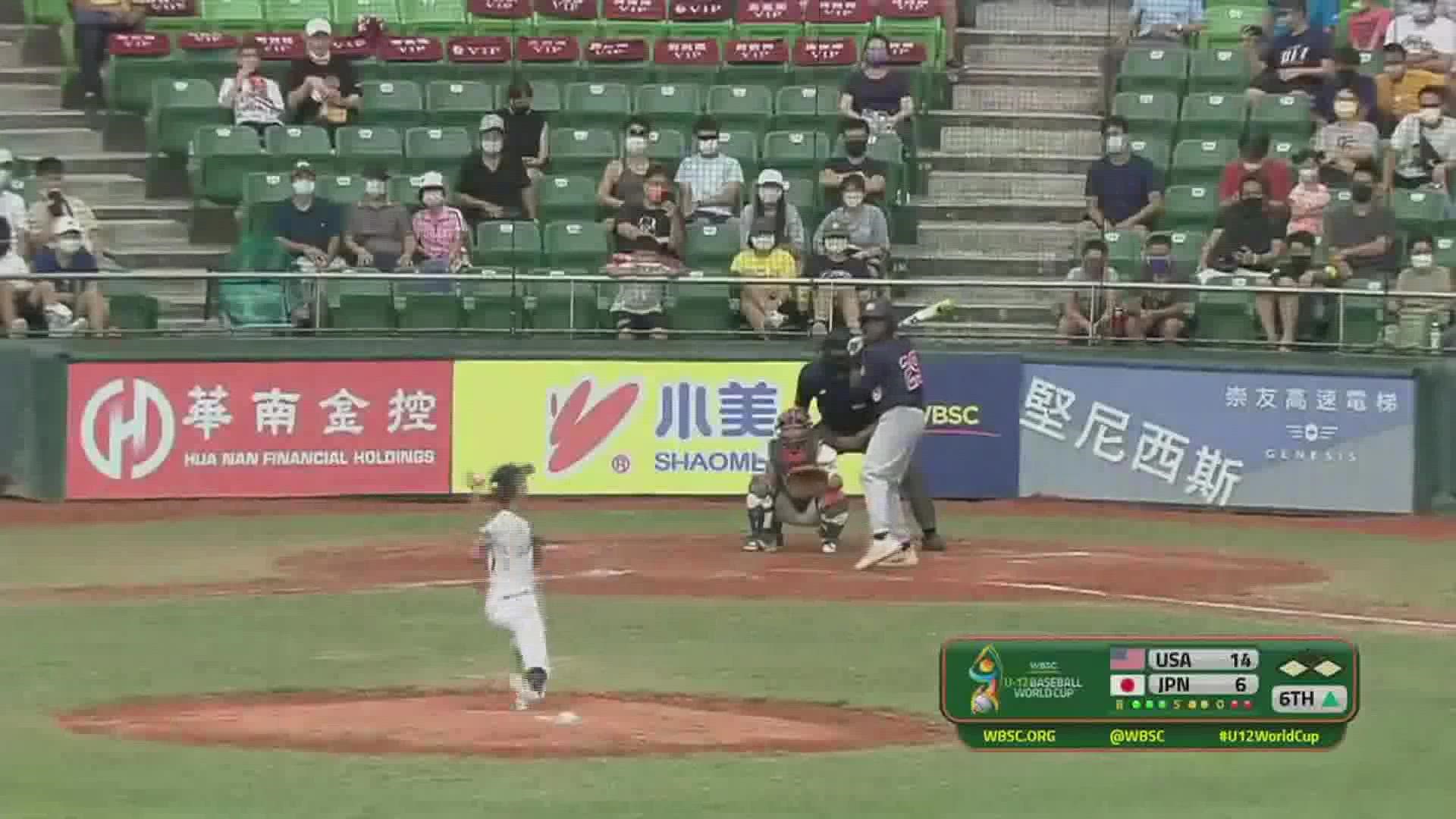 USA Baseball beats Japan in game two of the WBSC U-12 World Cup 12newsnow