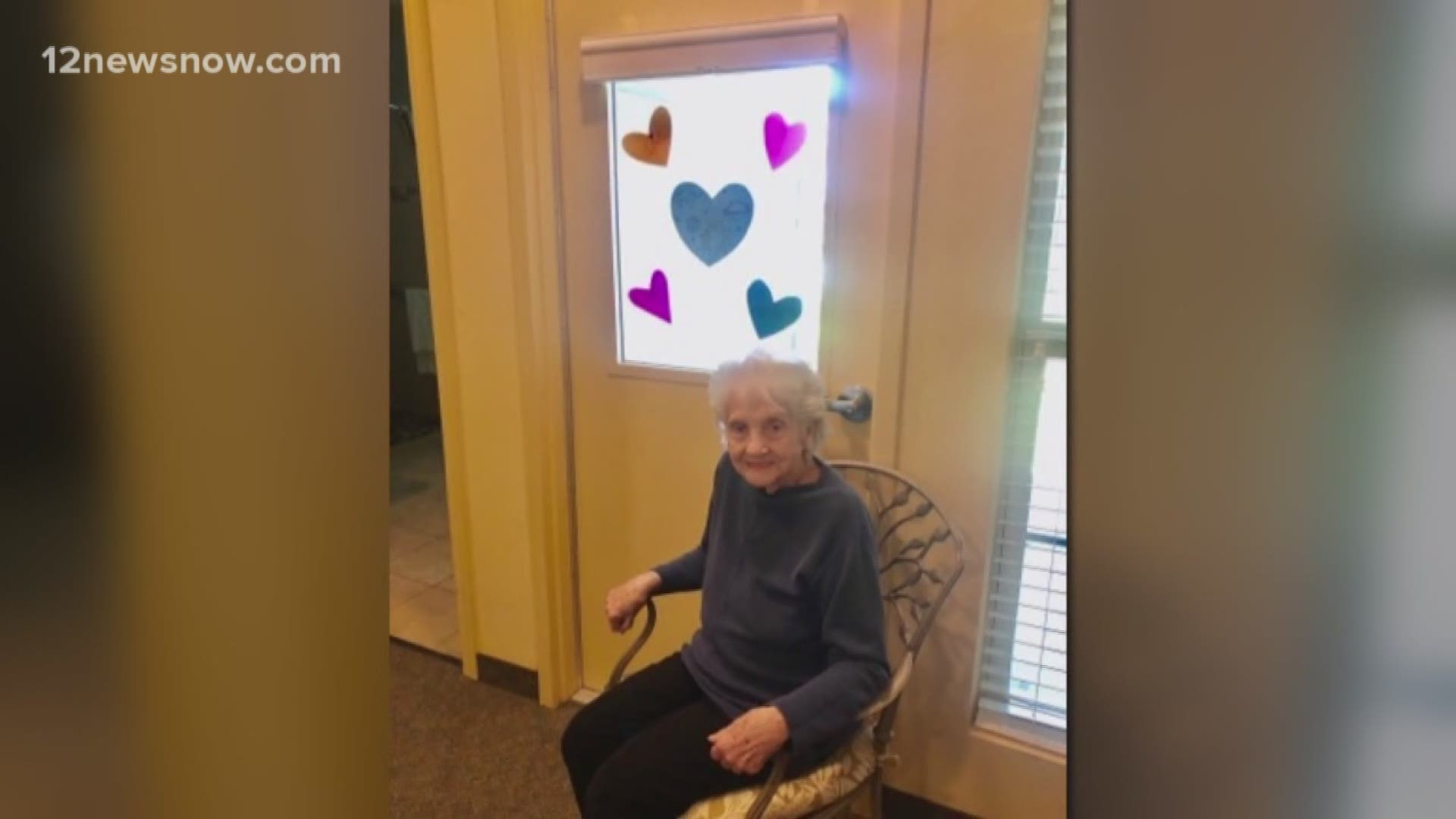Because no family or friends are able to visit the nursing homes, some residents are having a tough time.