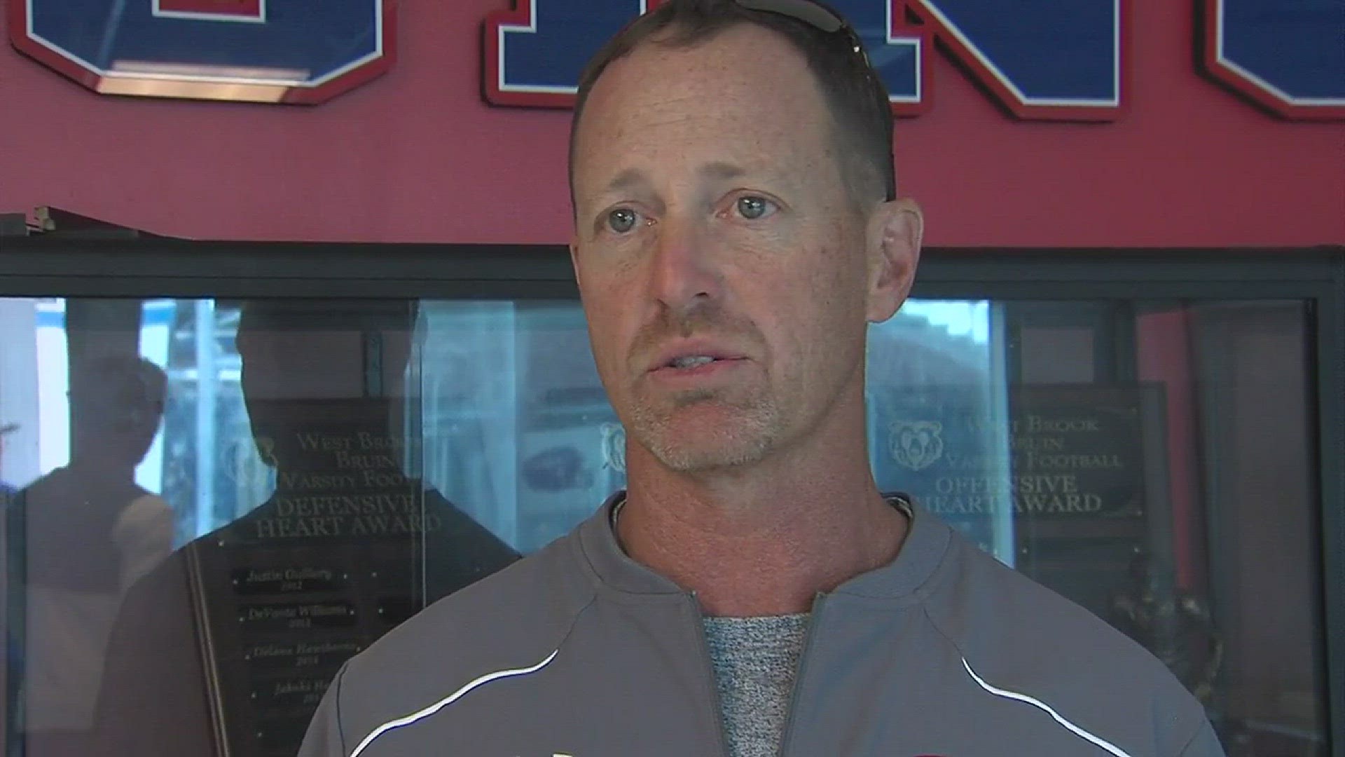 West Brook Head Coach Kevin Flanigan talks about the Bruins 70-63 win over Lufkin.