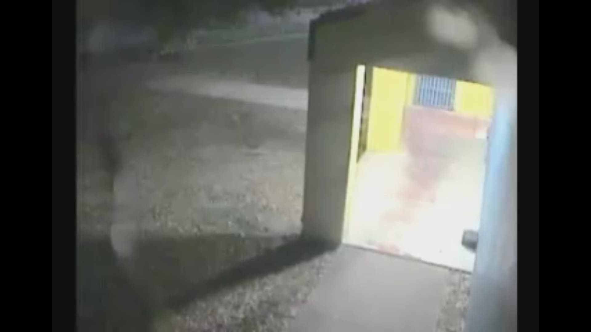The video is grainy, but Beaumont Police hope someone has information about the two people shown in the footage.