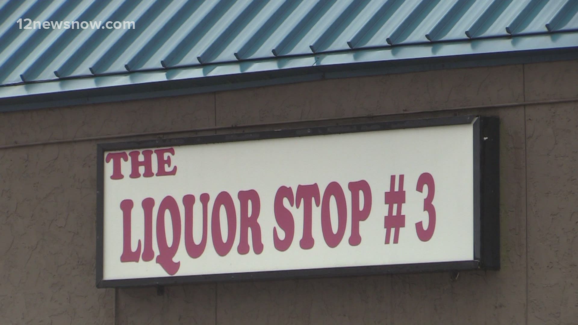 Officers were sent to the Liquor Stop #3 around 1 p.m. Sunday