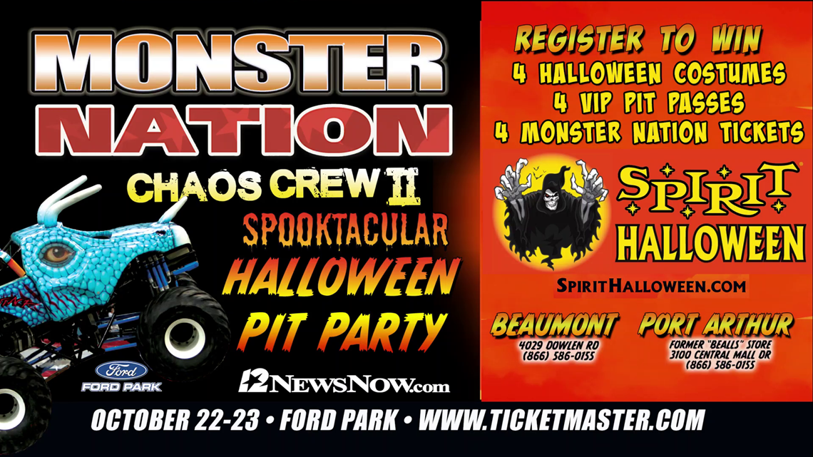 Win 4 passes for the Monster Nation Spooktacular Halloween Pit Party