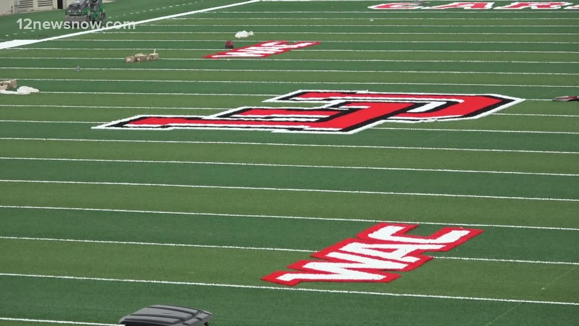 First signs of Lamar joining the WAC are now on campus