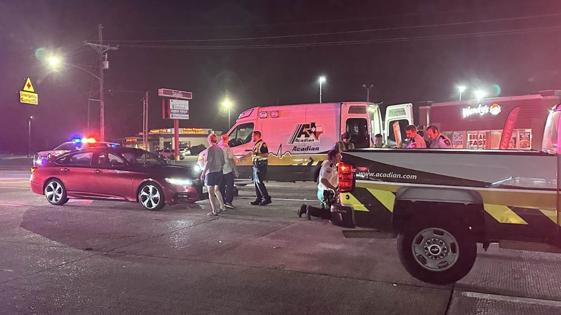 Woman taken to hospital after being hit be vehicle | 12newsnow.com