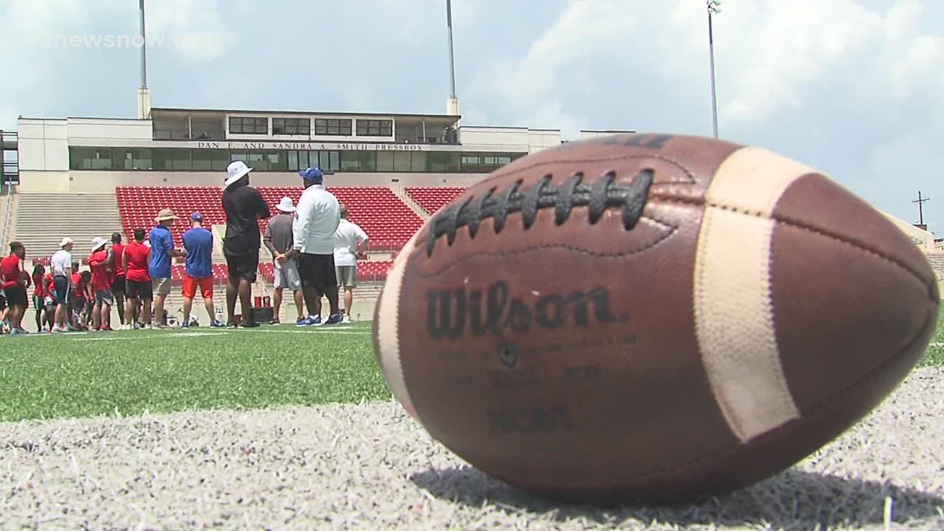 Lamar youth football camp is scheduled for next week