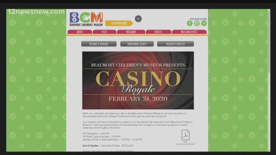 Casino night will raise funds for Beaumont Children s Museum