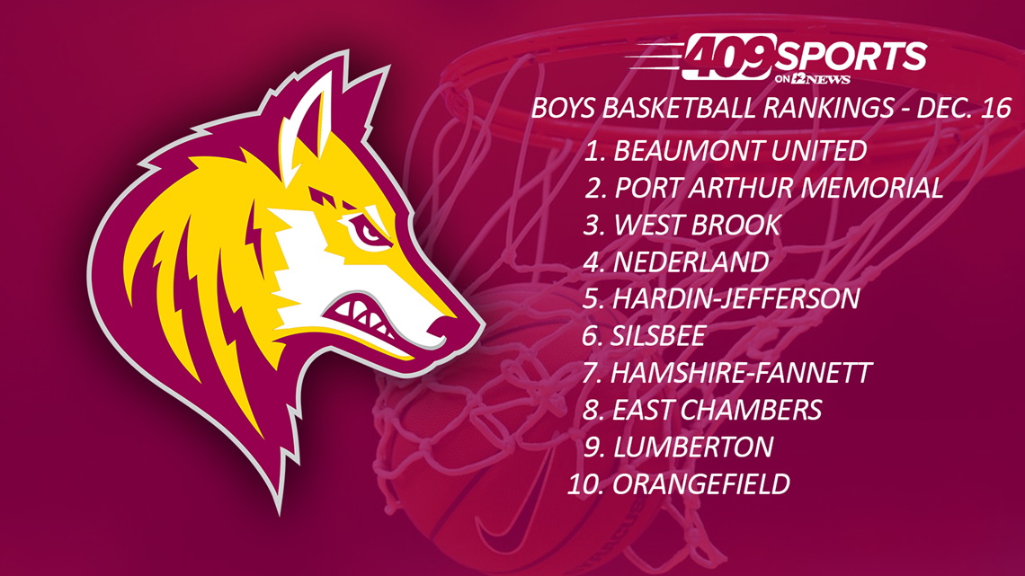 409Sports Boys Basketball Rankings December 16 12newsnow