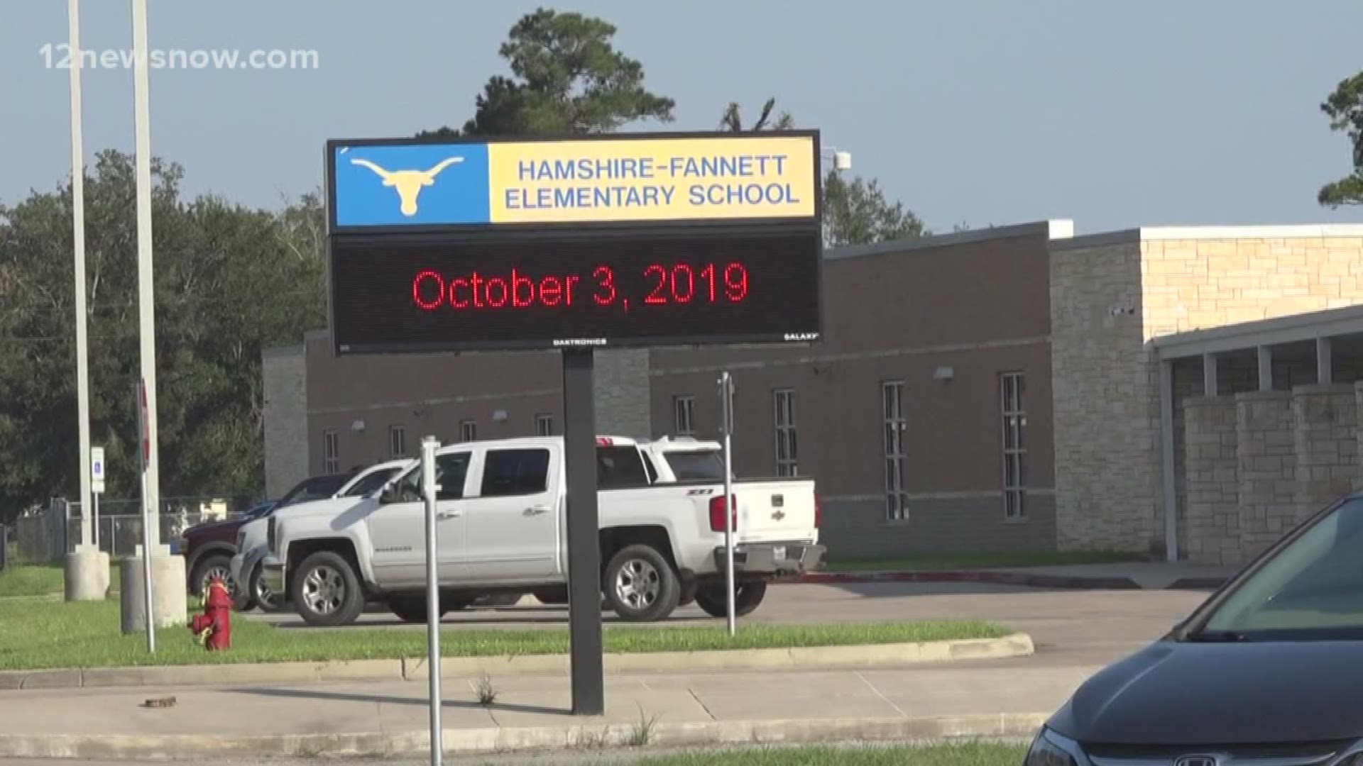 Hamshire-Fannett ISD students are back in class today and things are a bit different than what they were used to.
