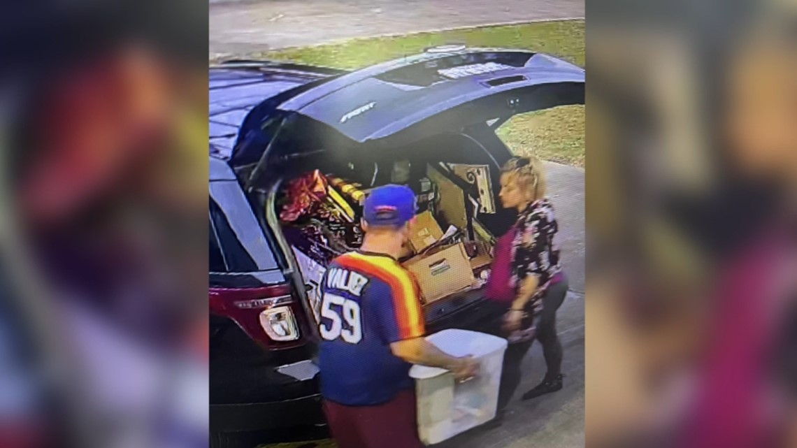 Surveillance photos help identify storage unit theft suspects