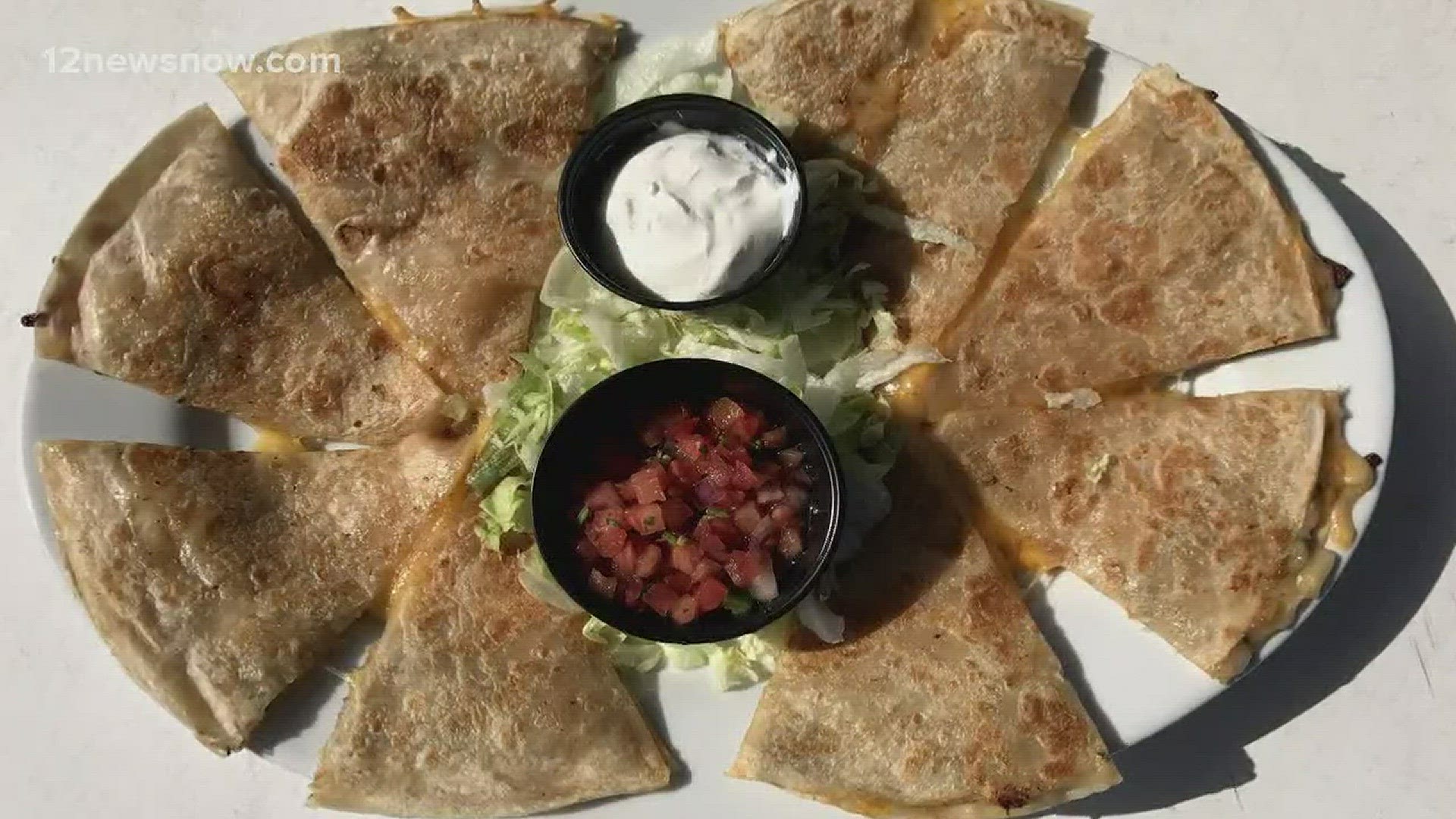 This week the Wheelhouse features their most popular appetizer: The Boudain Quesadilla!