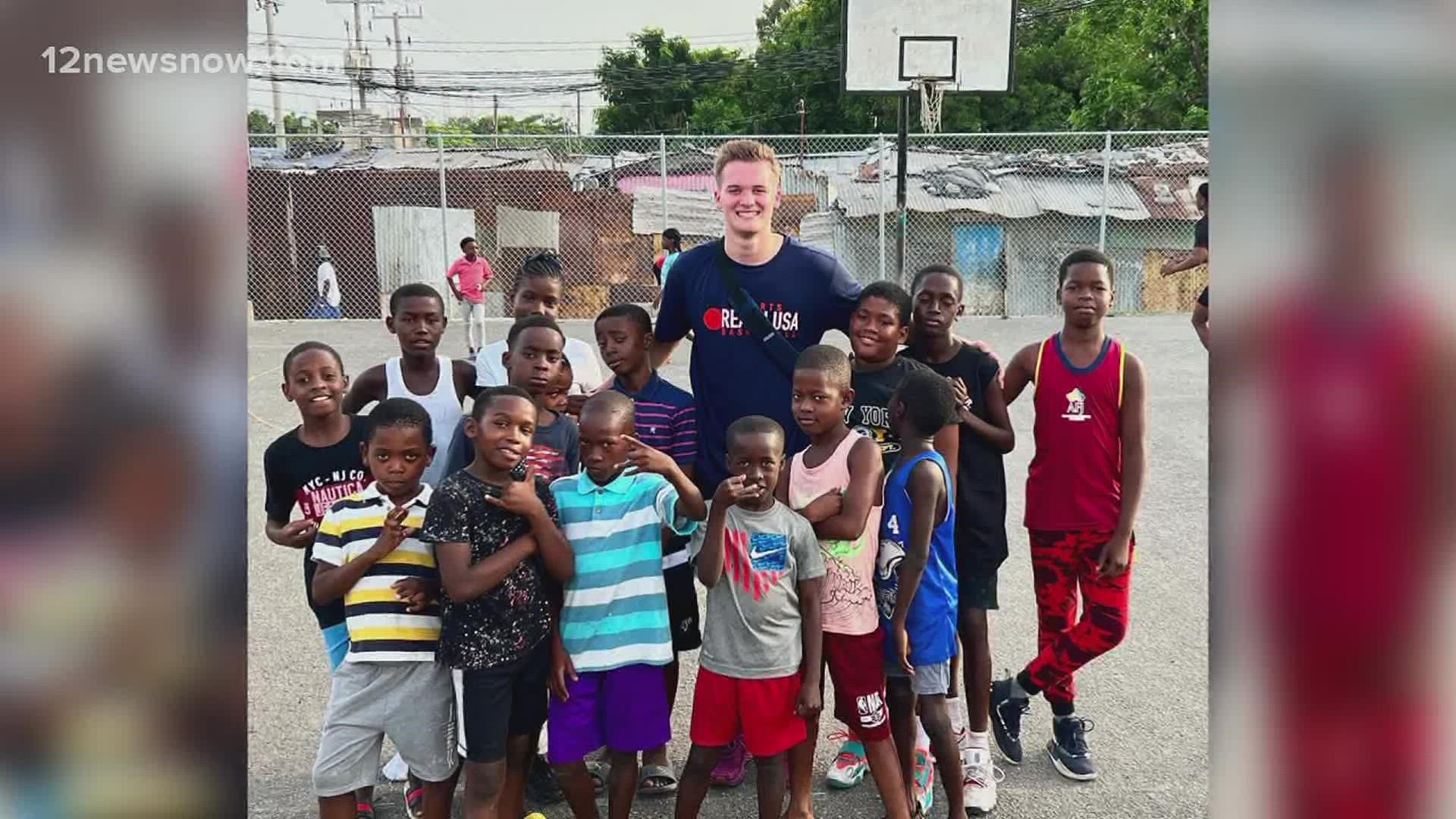 Lumberton native Brock McClure spread the word of Jesus Christ while also helping the less fortunate in Jamaica
