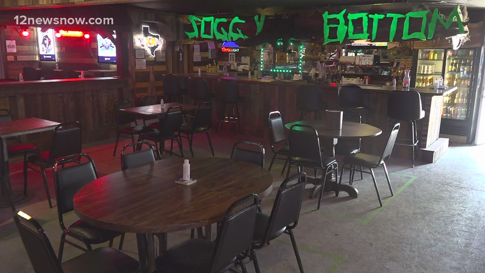 Texas bars can reopen at 50% capacity on Wednesday if the county has opted in.