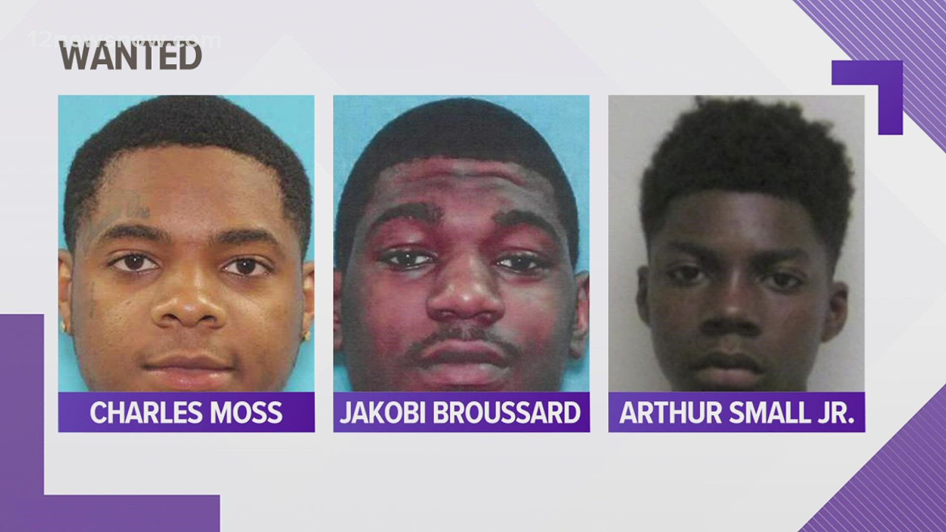 Investigators are asking anyone with information about the three men to contact the Port Arthur Police Department at (409) 983-8600.