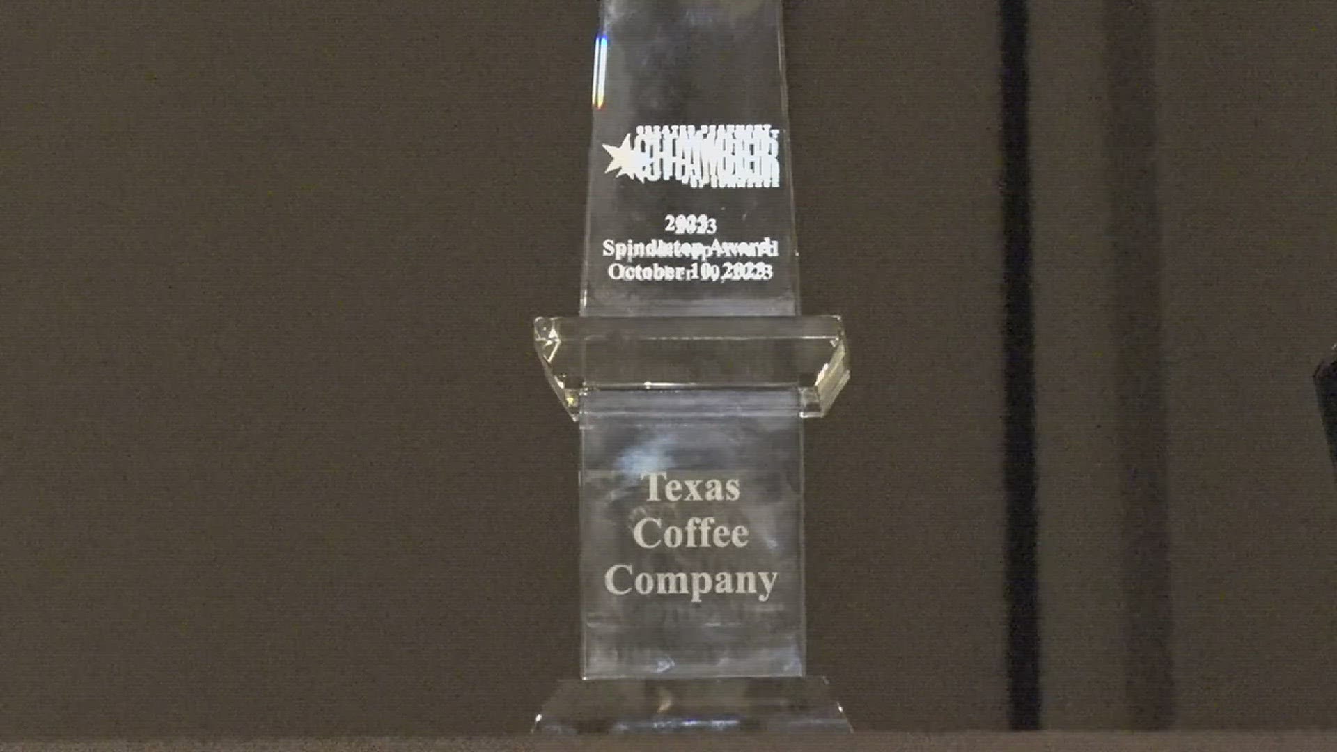 Beaumont Chamber of Commerce honors Texas Coffee Company with 2023 Spindletop Award