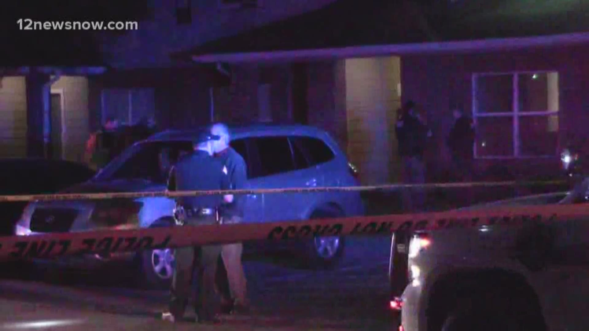 Port Arthur police are investigating the shooting death of a man during a home-invasion incident.