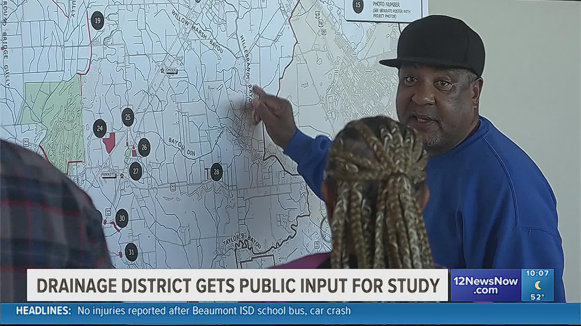 DD6 is working on an $8.5 million regional watershed study, so they called on the public to point out hotspots that might need attention.