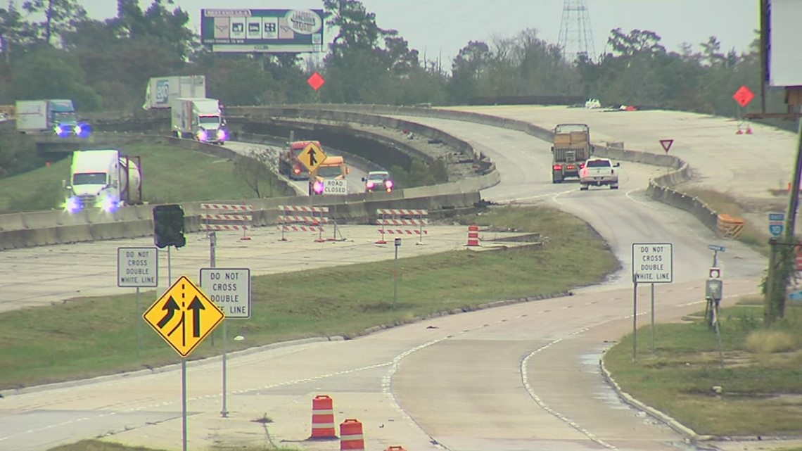 Two construction projects along I 10 in Orange have left drivers business owners frustrated