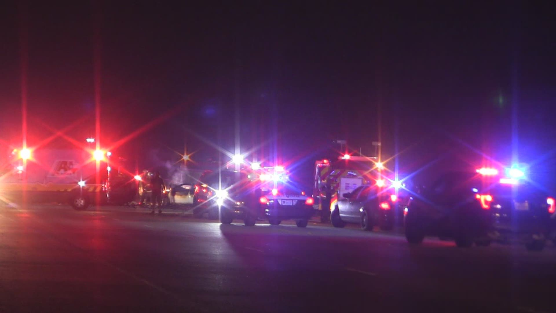 DPS and other officials are investigating a deadly crash west of Bevil Oaks. Three cars were involved. Visit 12newsnow.com for more.