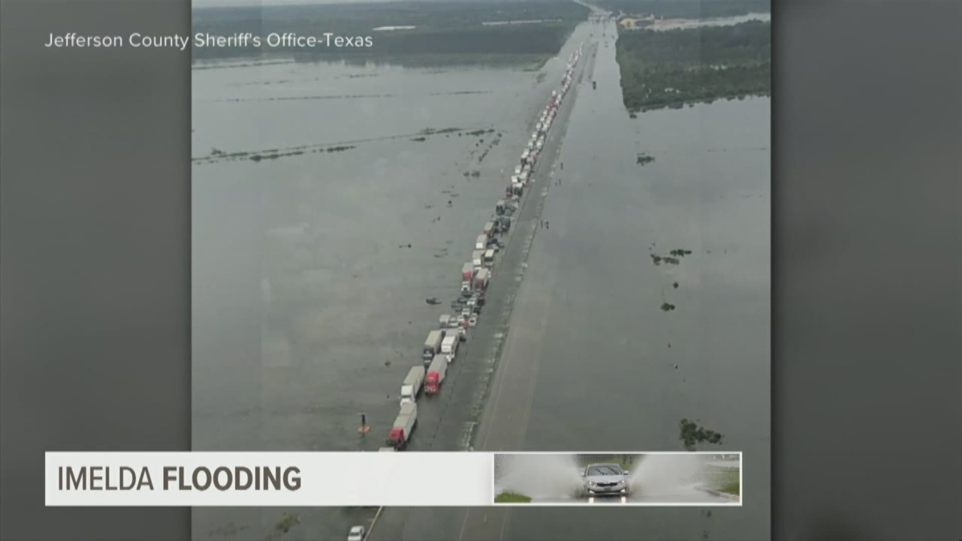 People who were stuck on I-10 for more than 27 hours are finally home tonight. The waters are beginning to recede but recovery is just beginning.