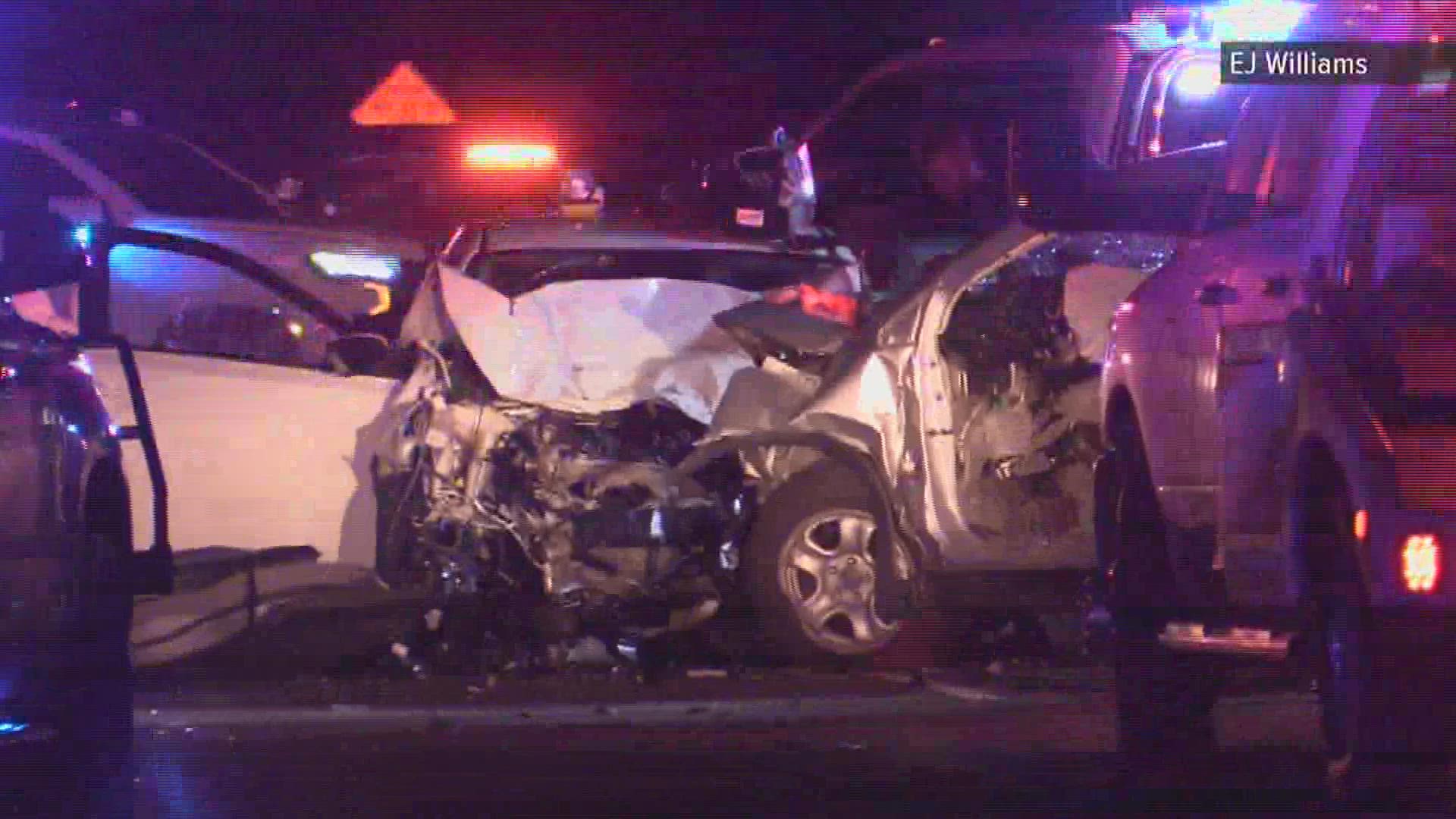 Two drivers were killed in a head-on wreck Monday night along Texas Highway 62 in Orange County.