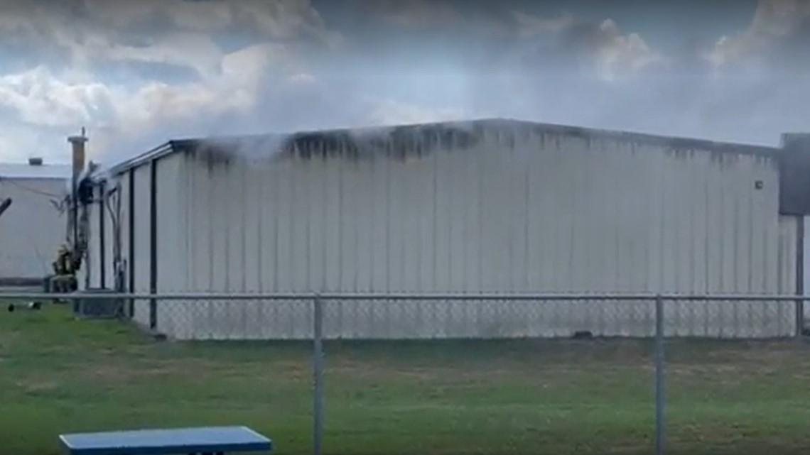 Laboratory in Beaumont catches on fire