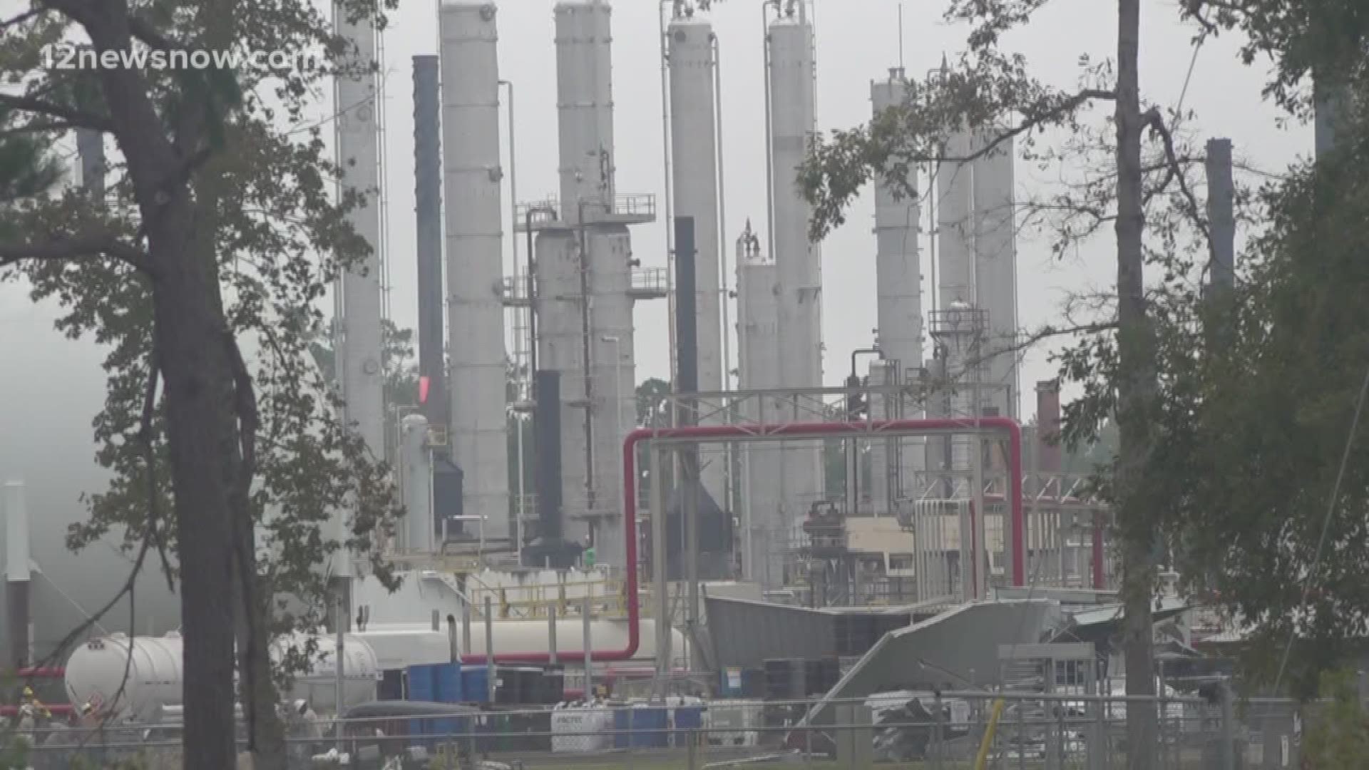 A thunderstorm on Oct. 29, 2019 caused a leak in a storage tank at a Silsbee refinery causing a brief shelter in place and temporary closure on Highway 418.