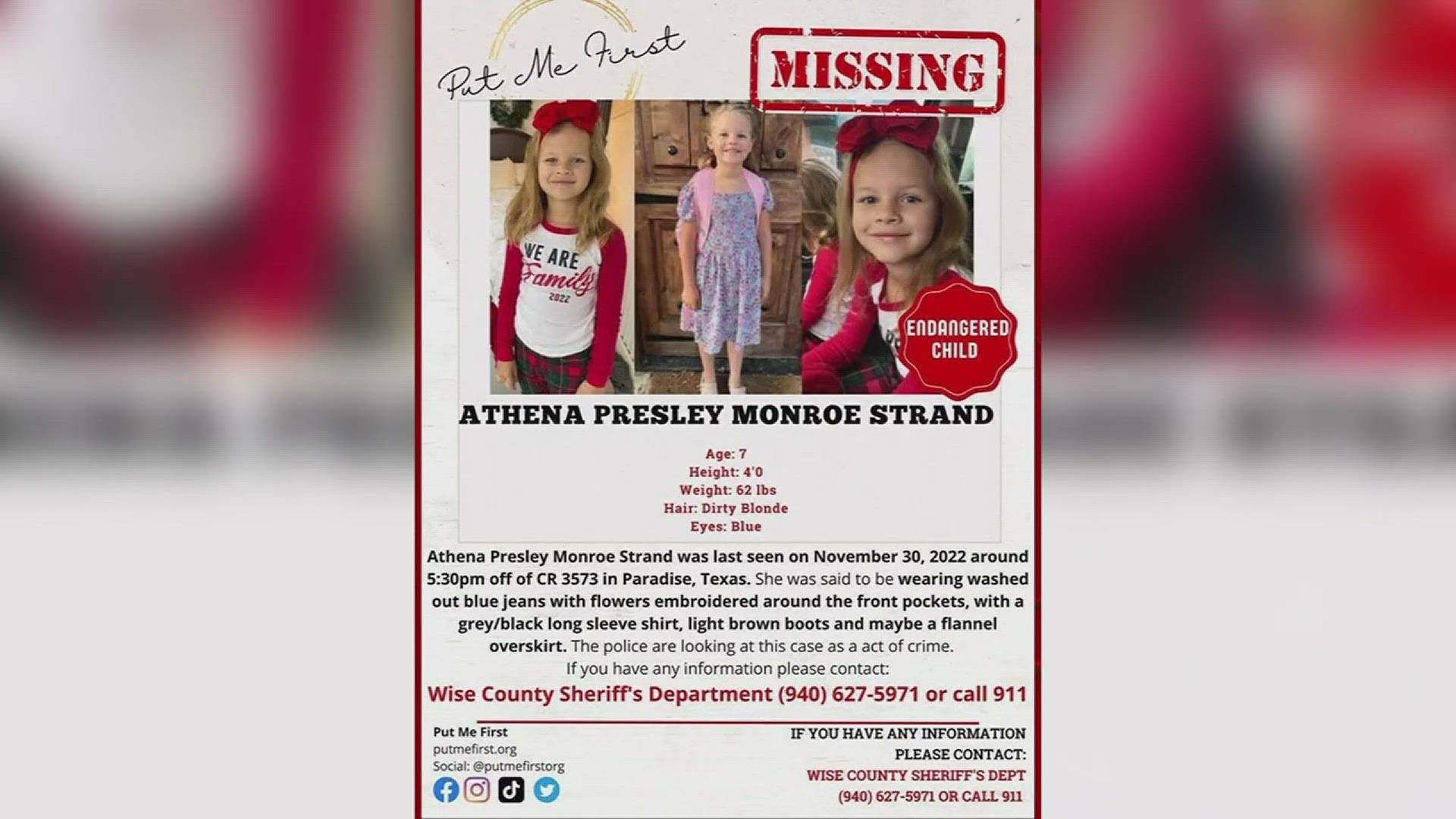 The new alert would use the Amber Alert system to notify people within 100 miles radius of any reported child disappearance.