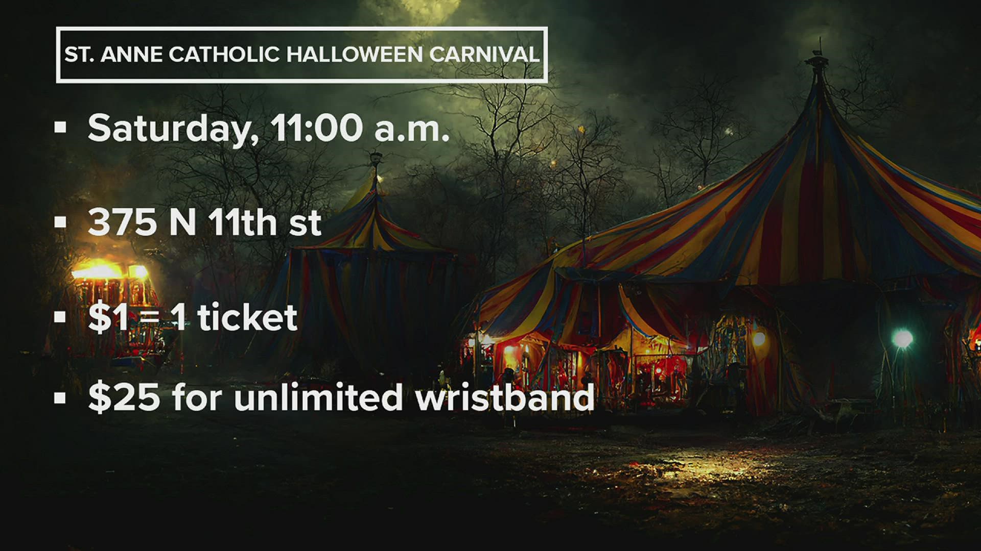There will be inflatables, games, food and even a haunted house. The event is open to the public and will take place on Saturday, October 29 from 11 a.m. to 4 p.m.