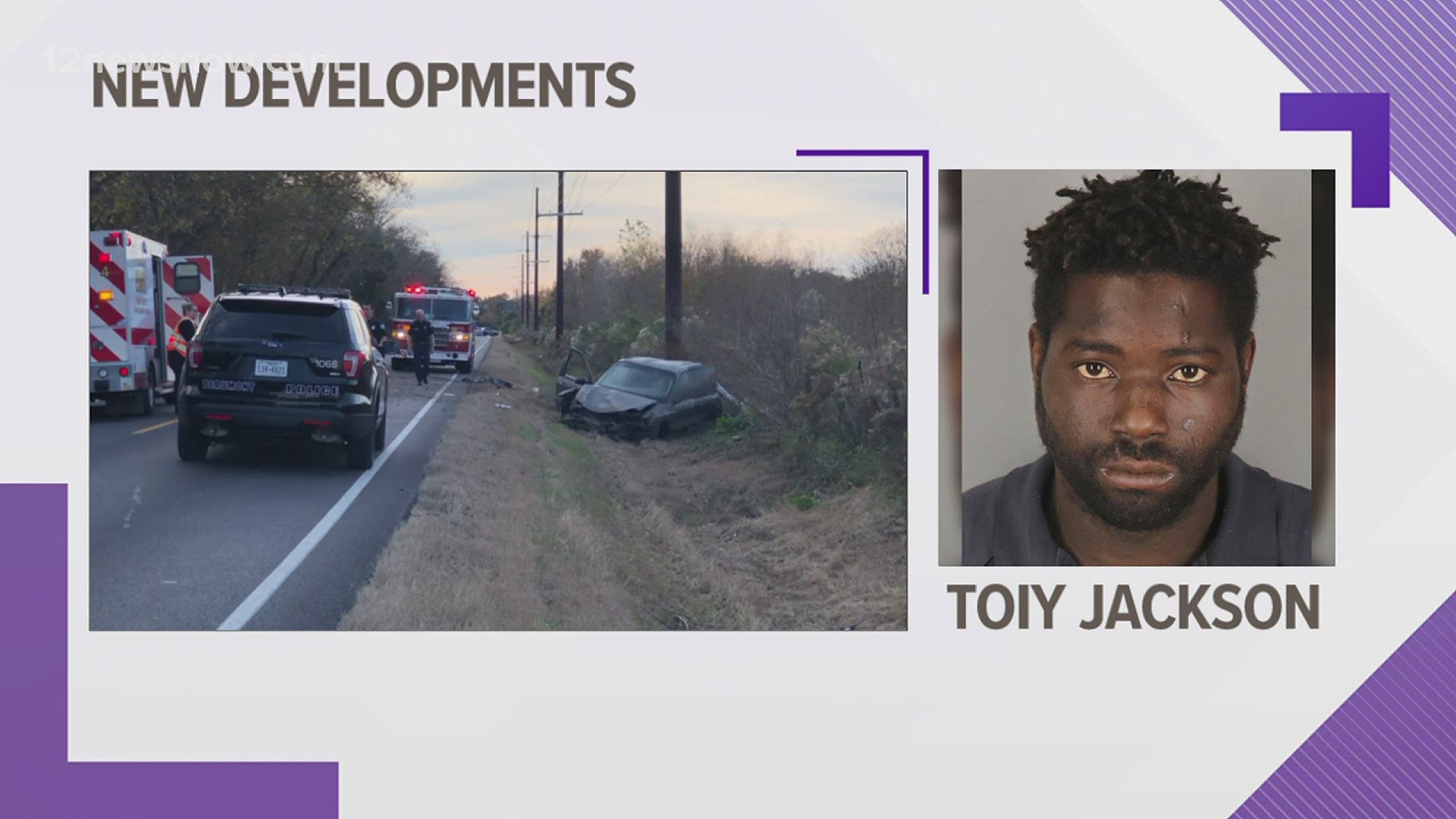 Toiy Jackson will serve a 10 year probated sentence in connection with a deadly crash