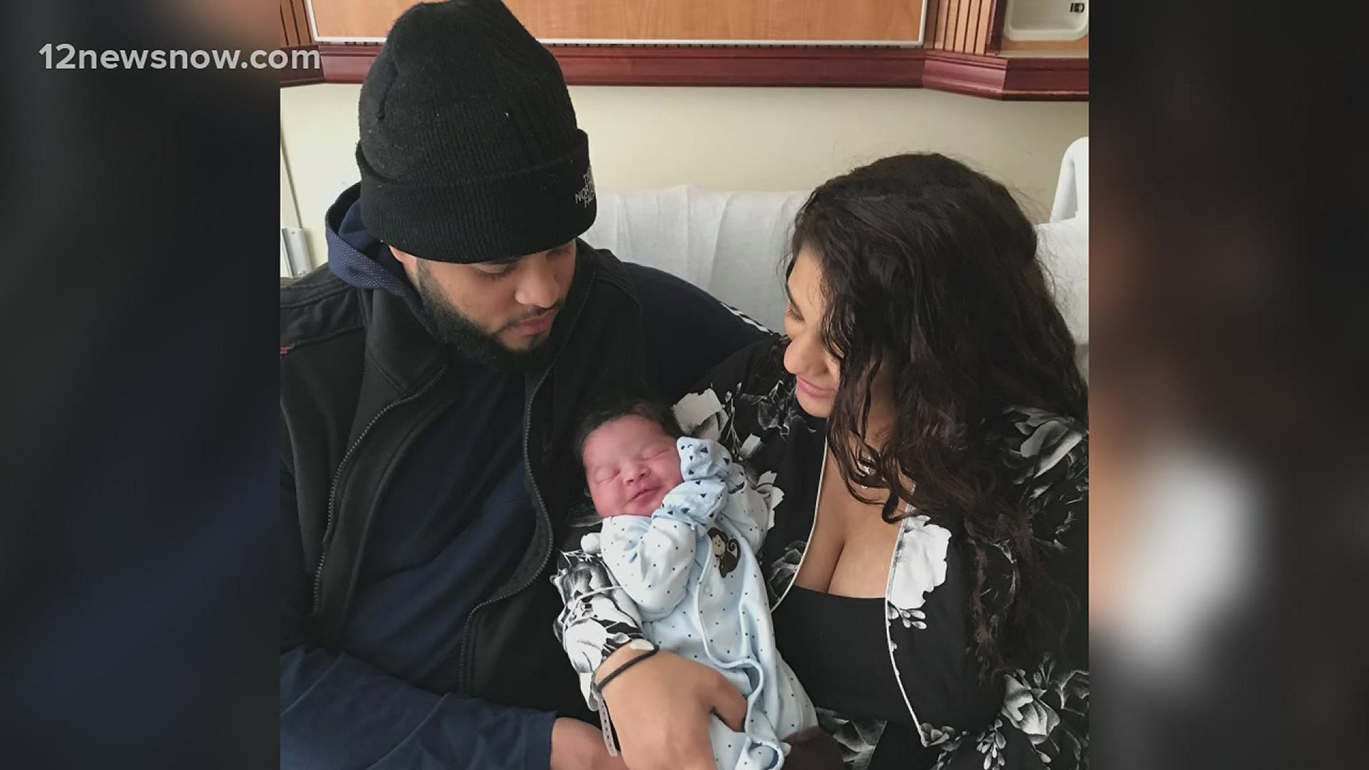 What an extra special way to ring in the New Year! Southeast Texas welcomed the first baby.