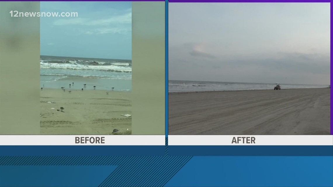 Volunteers cleanup Crystal Beach after Go Topless Jeep Weekend - Vimarsana News