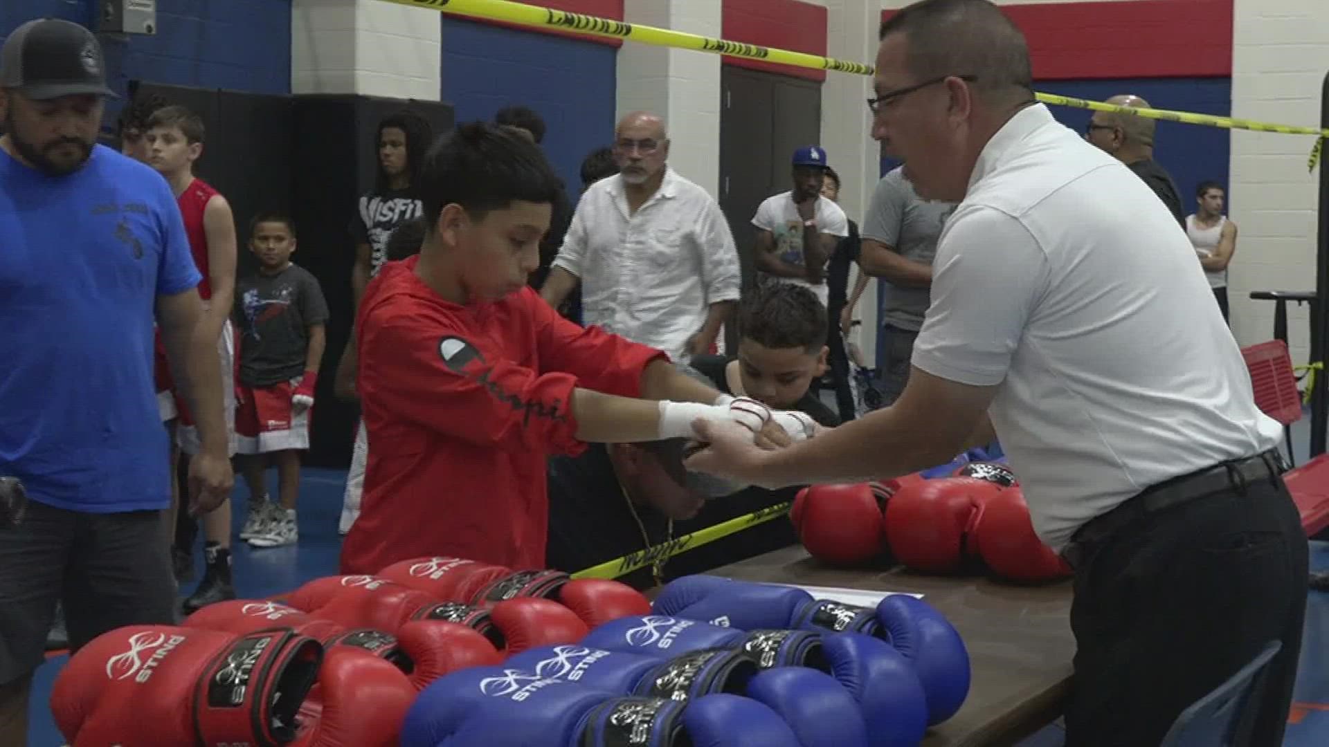 Athletes from around south Texas competed in local boxing tournament.