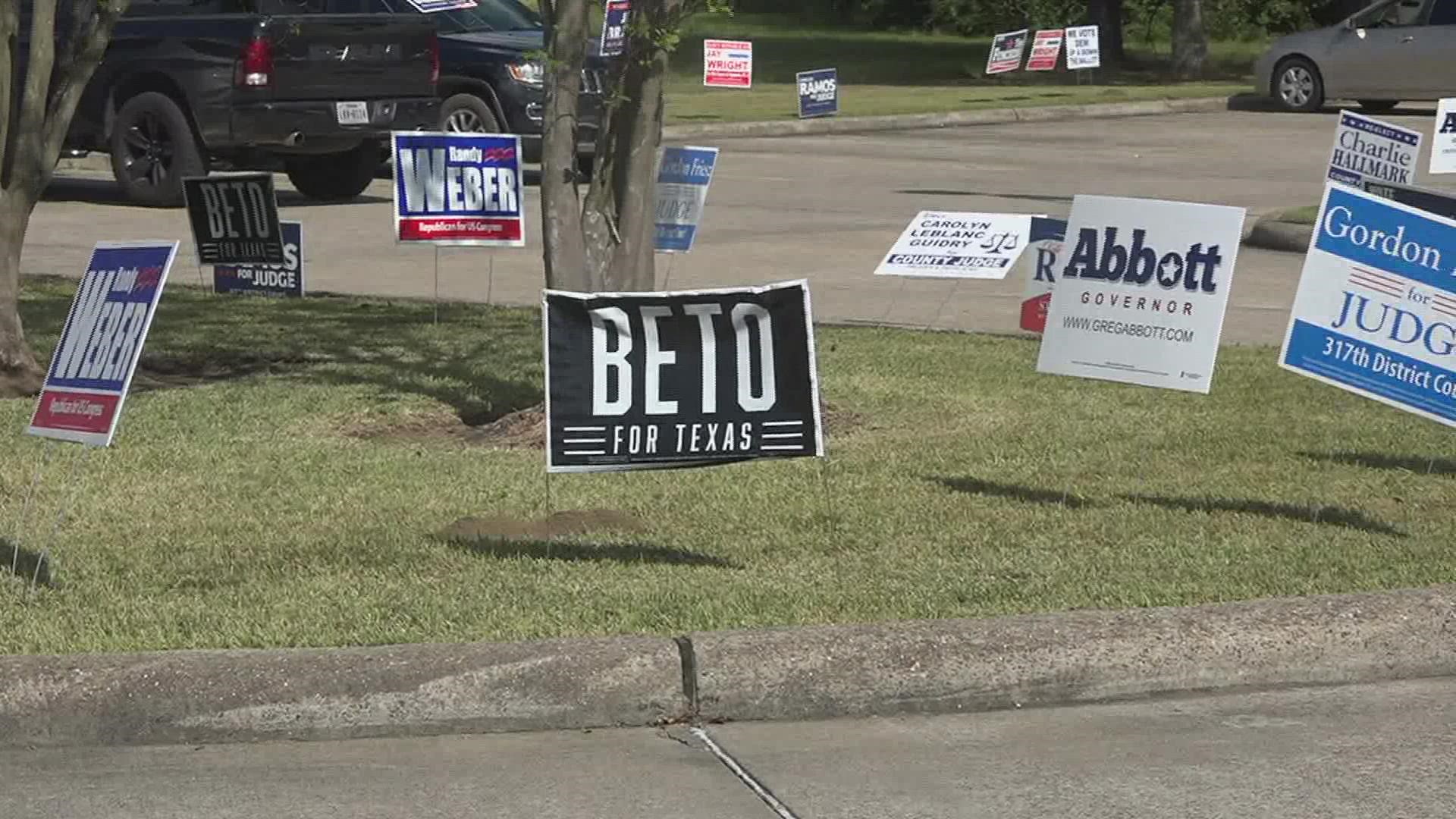 From the race for Texas governor to the race for Jefferson County judge, the 2022 ballots are filled with hot button area-level and state-level races.