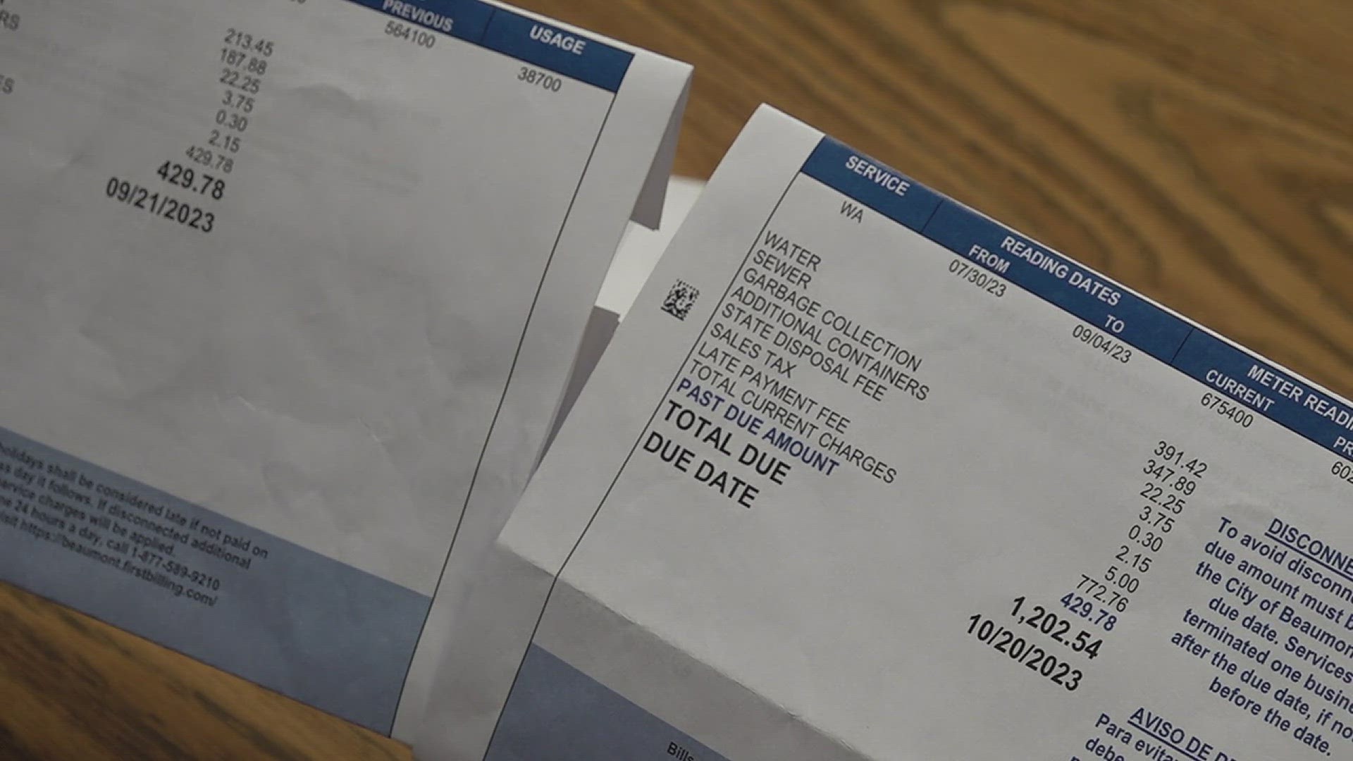 Beaumont resident with 700 water bill is reaching out to the city for answers