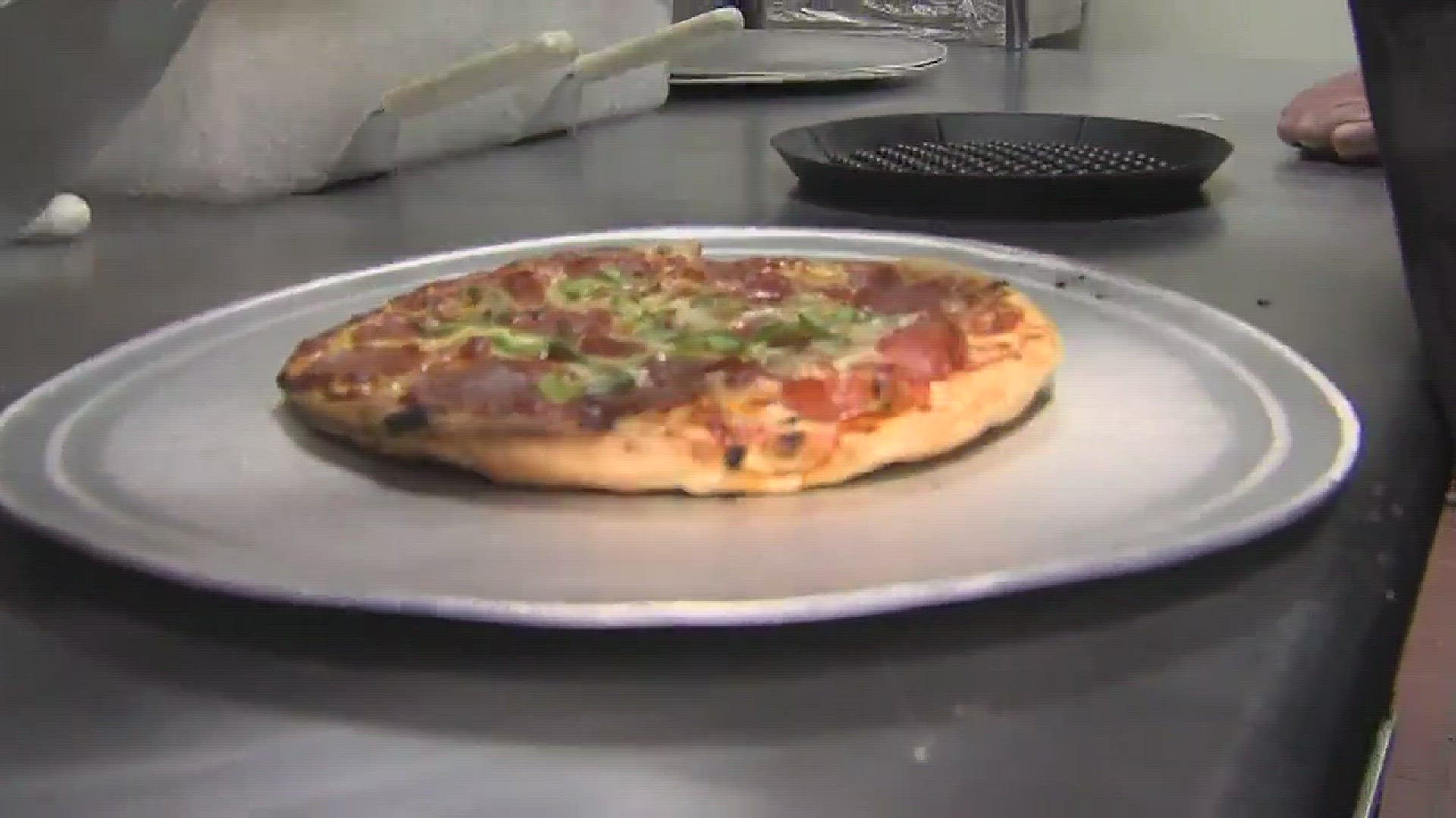 This is our first stop for PIZZA WEEK on 12 News Daybreak.