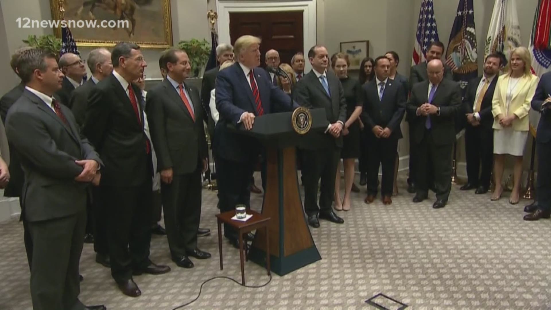 President Trump says he hopes that the US and Iran can avoid war. However, House speaker Nancy Pelosi has noted that Congress is the only group allowed to declare war. The question now is whether they will use that power -- Craig Boswell reports from Washington.