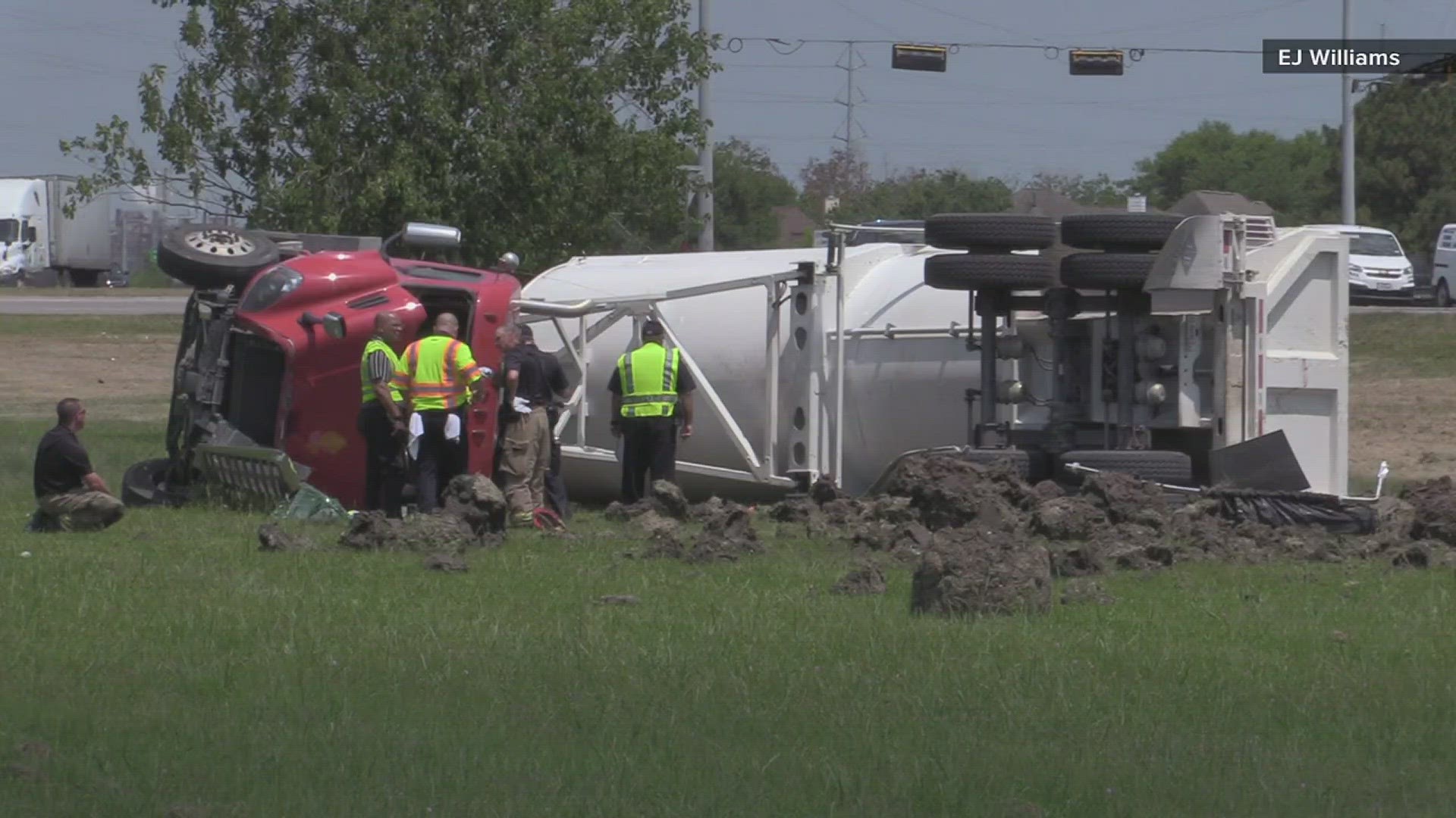 The driver of the 18-wheeler, now identified as 55-year-old Grady Stevens, died as a result of his injuries.