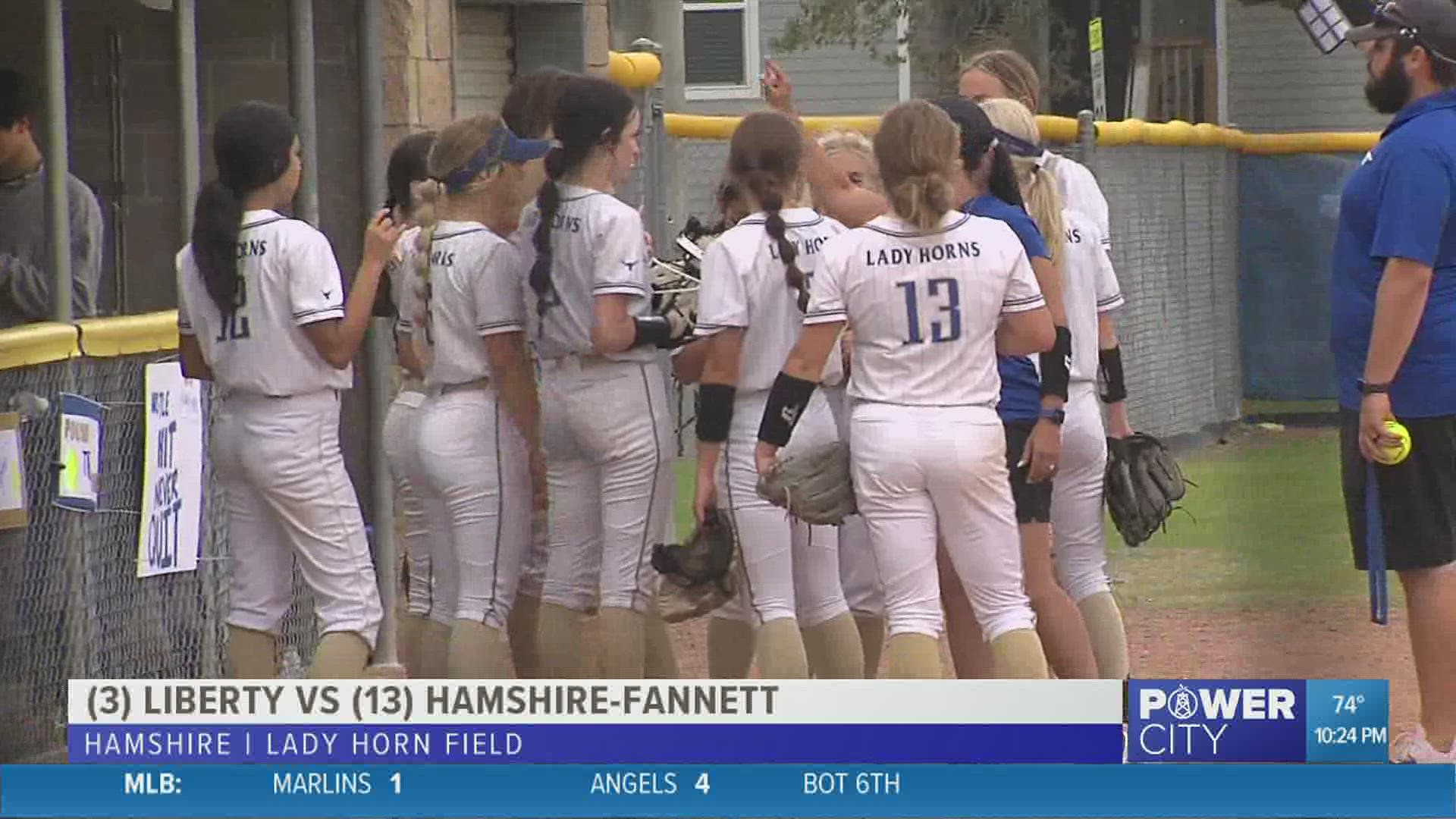 Defending State Champions top Hamshire-Fannett, 9-2