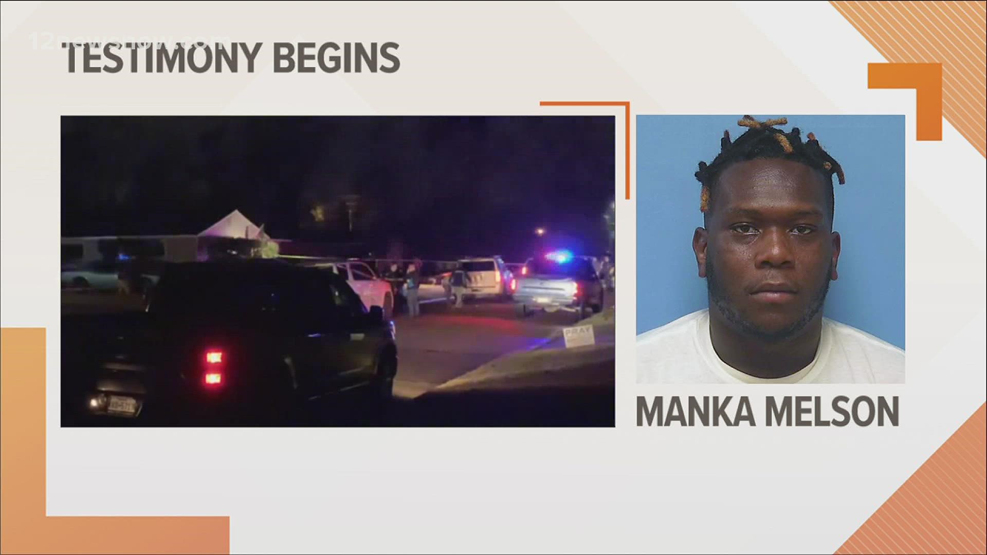 Manka Melson is being held on a $2 million bond for the murder charges.