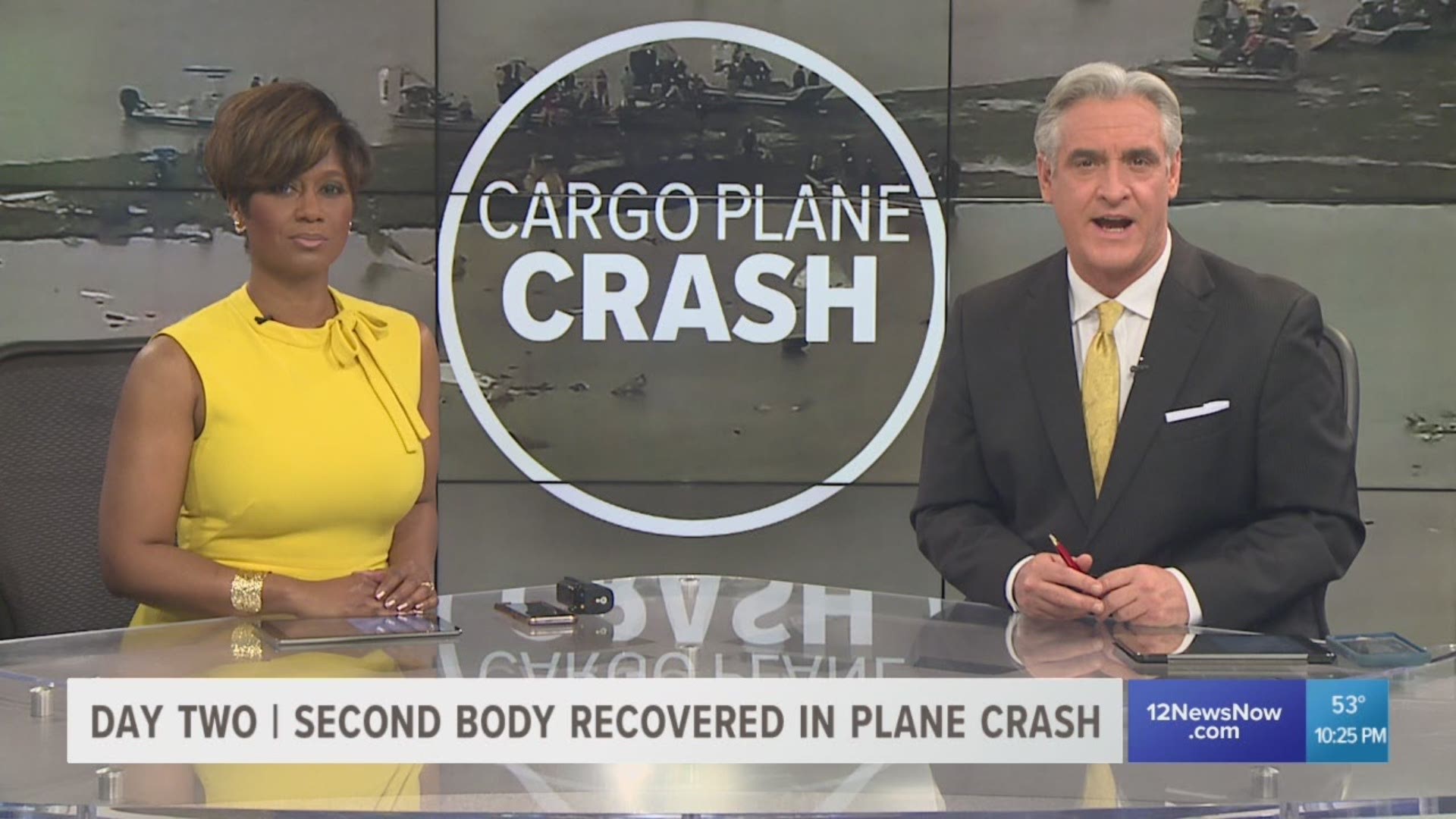 The body was taken to a medical examiner in Beaumont along with the remains of another passenger who was recovered late Saturday night. Their identities have not been released pending positive identification and crews are still searching for a third crew member.