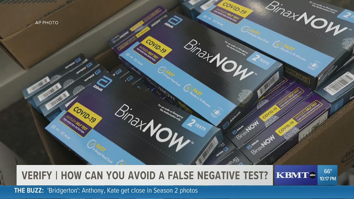 VERIFY: What are some common reasons for a false negative or false positive COVID-19 test result?
