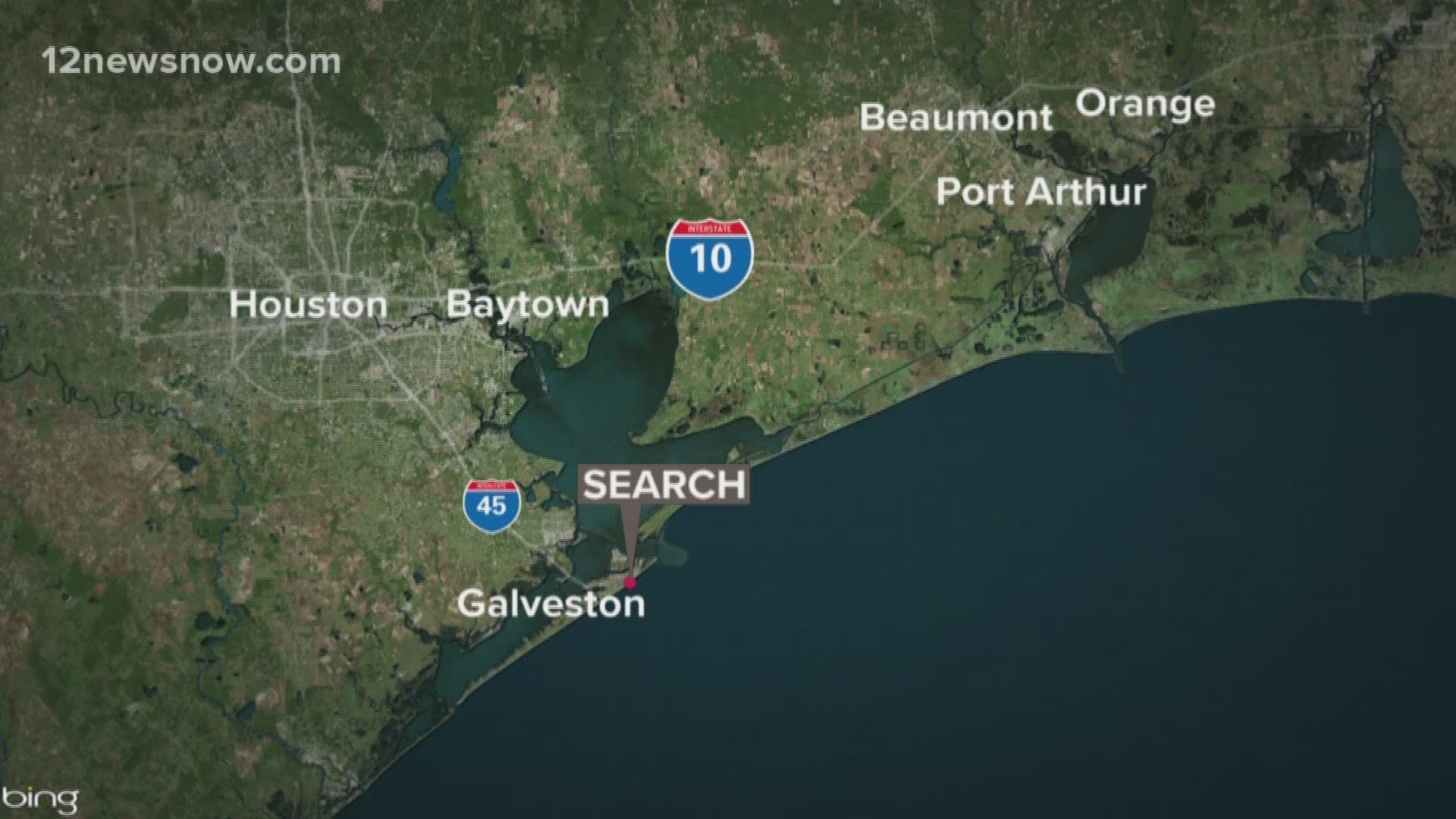 Coast Guard searching for two missing boys near Galveston