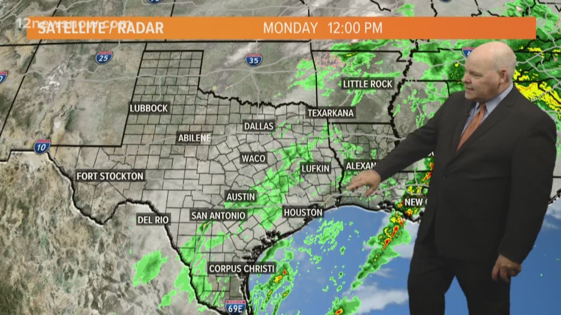 Scattered rain, chilly temperatures through this week