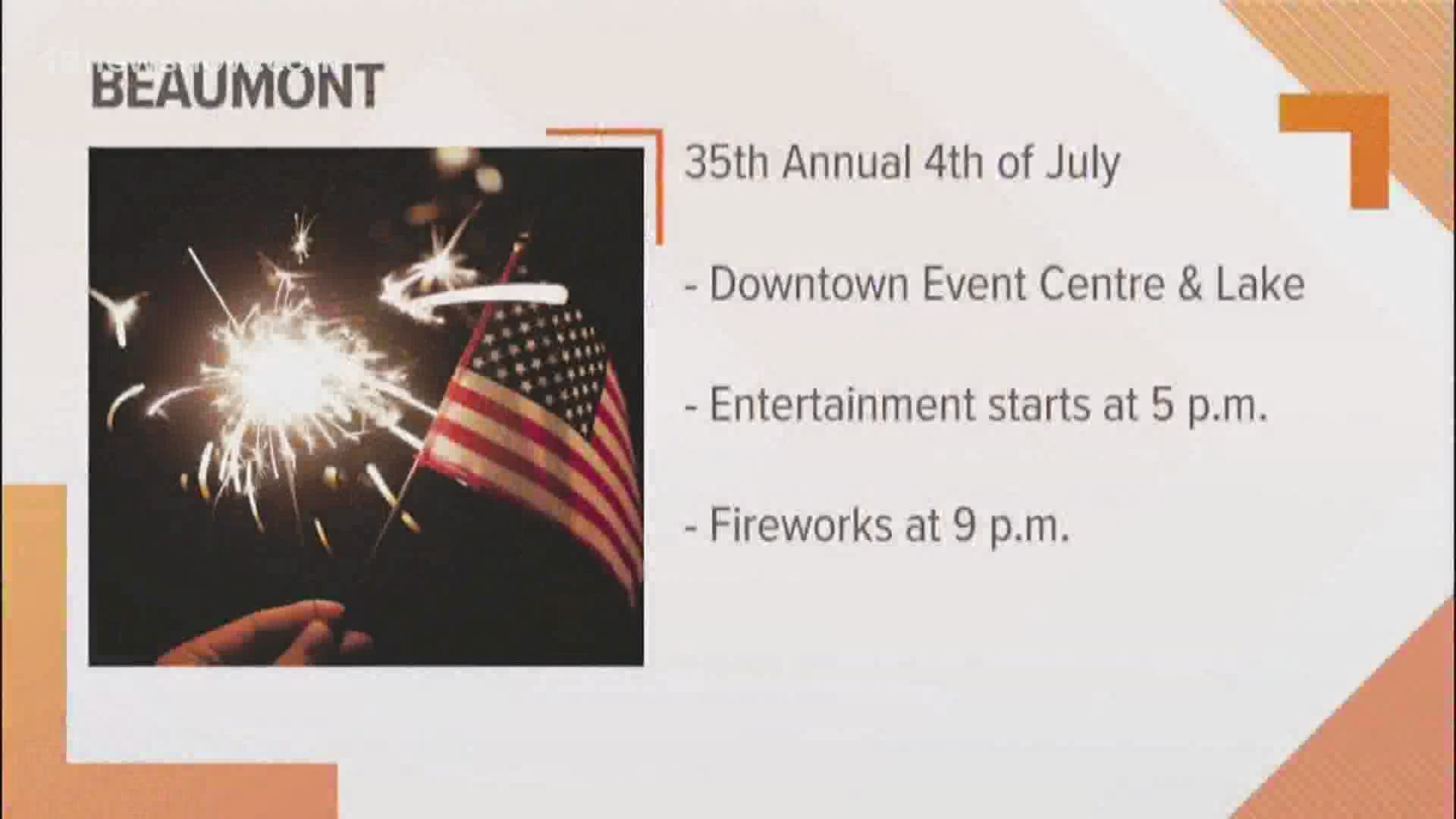 Rain or shine City of Beaumont plans to have annual July 4 celebration