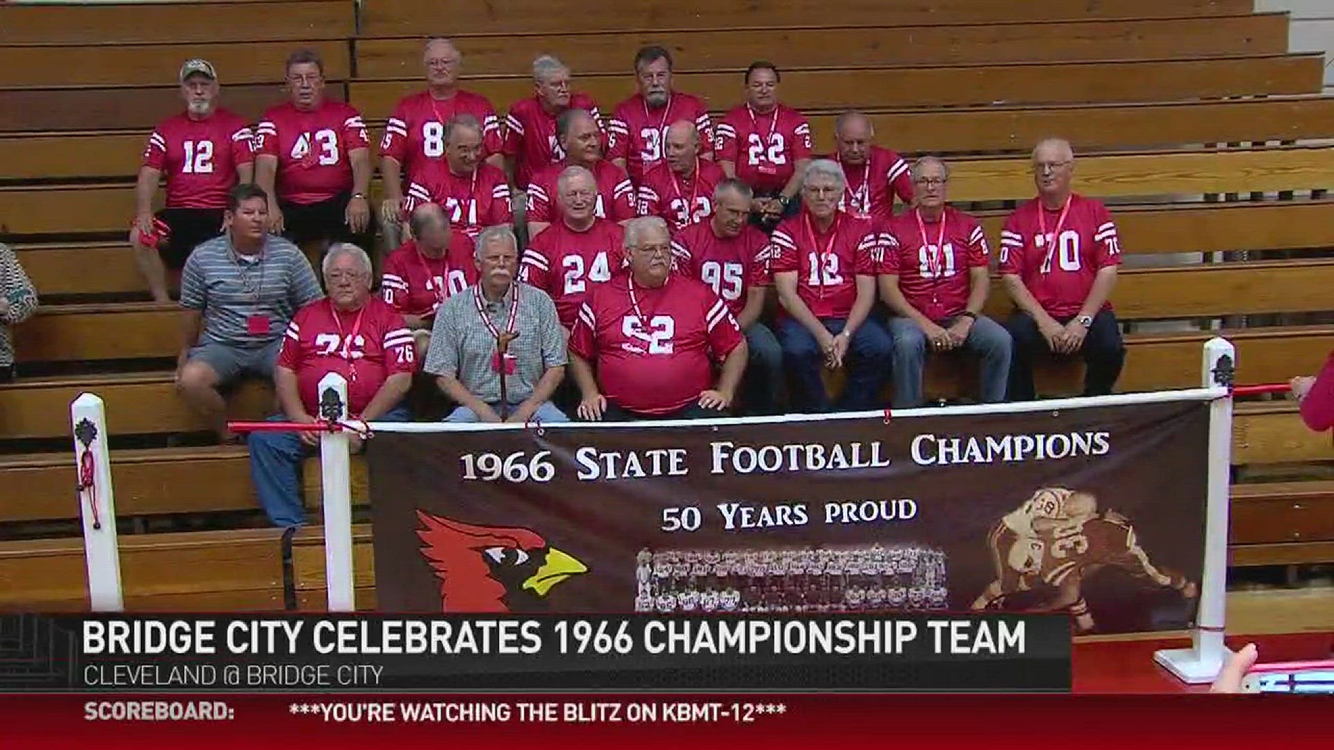 Bridge City celebrates 1966 State Championship team